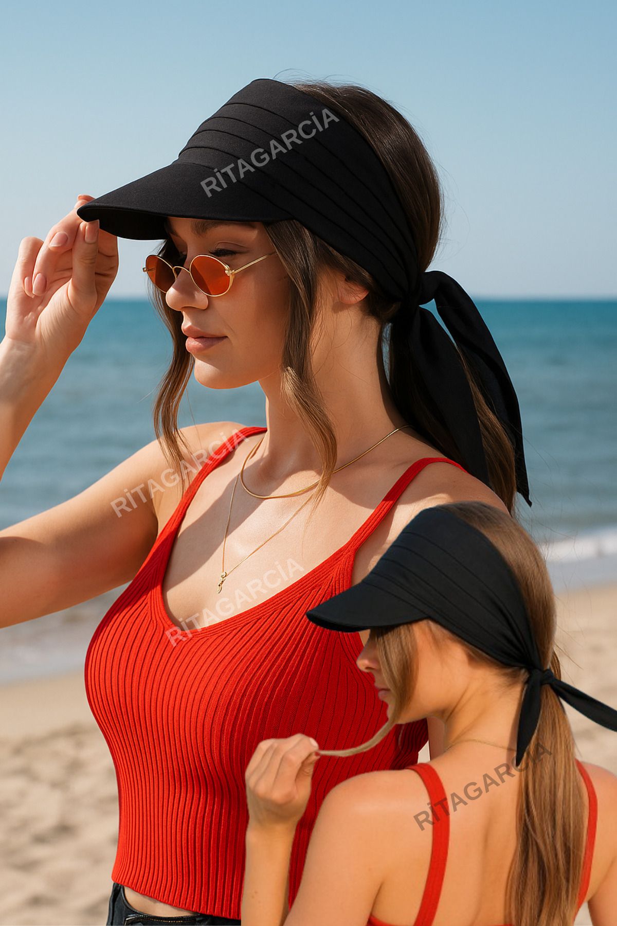 Ritagarcia Safari Bandana Vizör Şapka