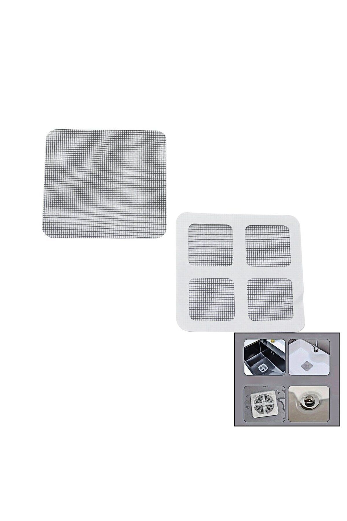 Findit GİDER KAPAK YAPIŞKANLI TEL SÜZGEÇ 10X10CM (2818)