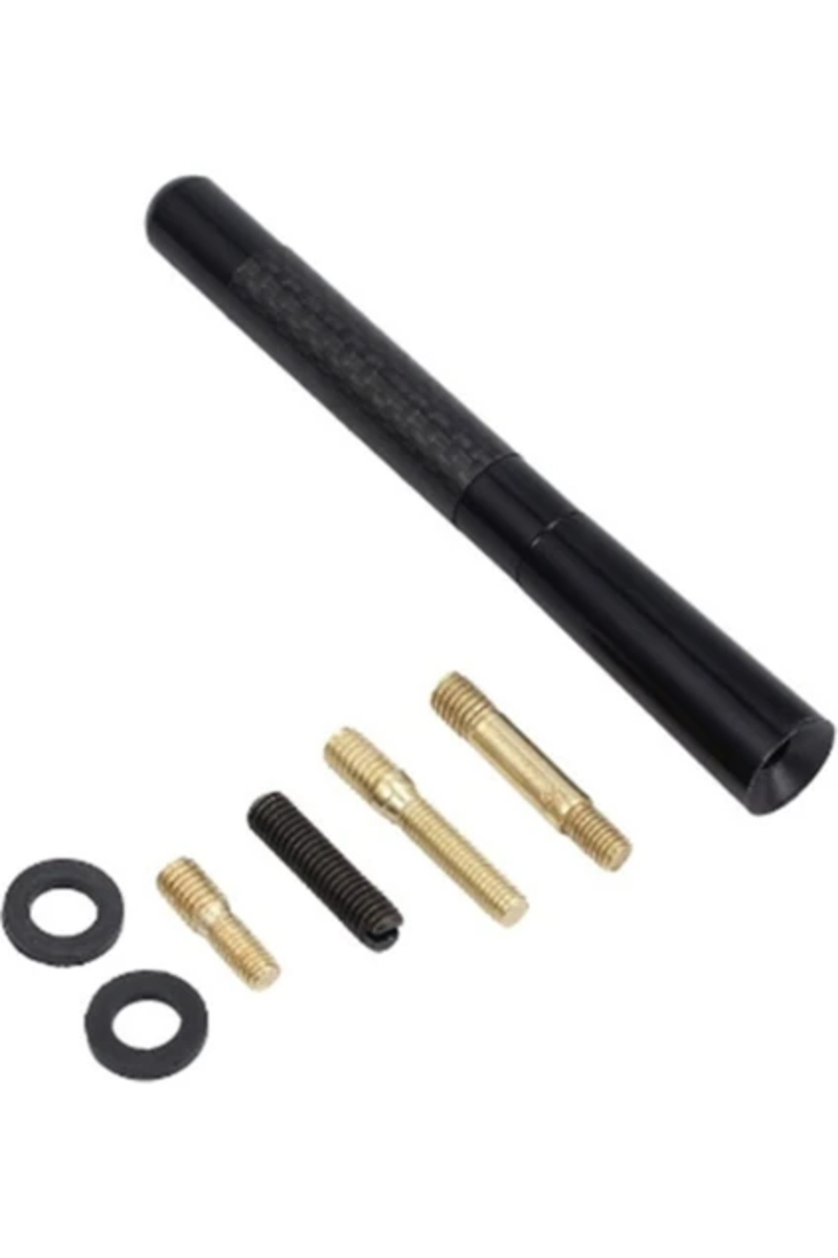 Genel Markalar Renault Twingo Uyumlu Karbon Siyah Renk Oto Radio Anteni Çubuk Anten