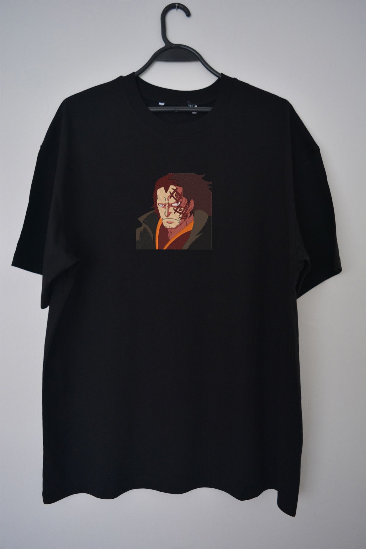 EldenStitch Monkey D. Dragon Nakış İşlemeli Unisex Oversize T-Shirt