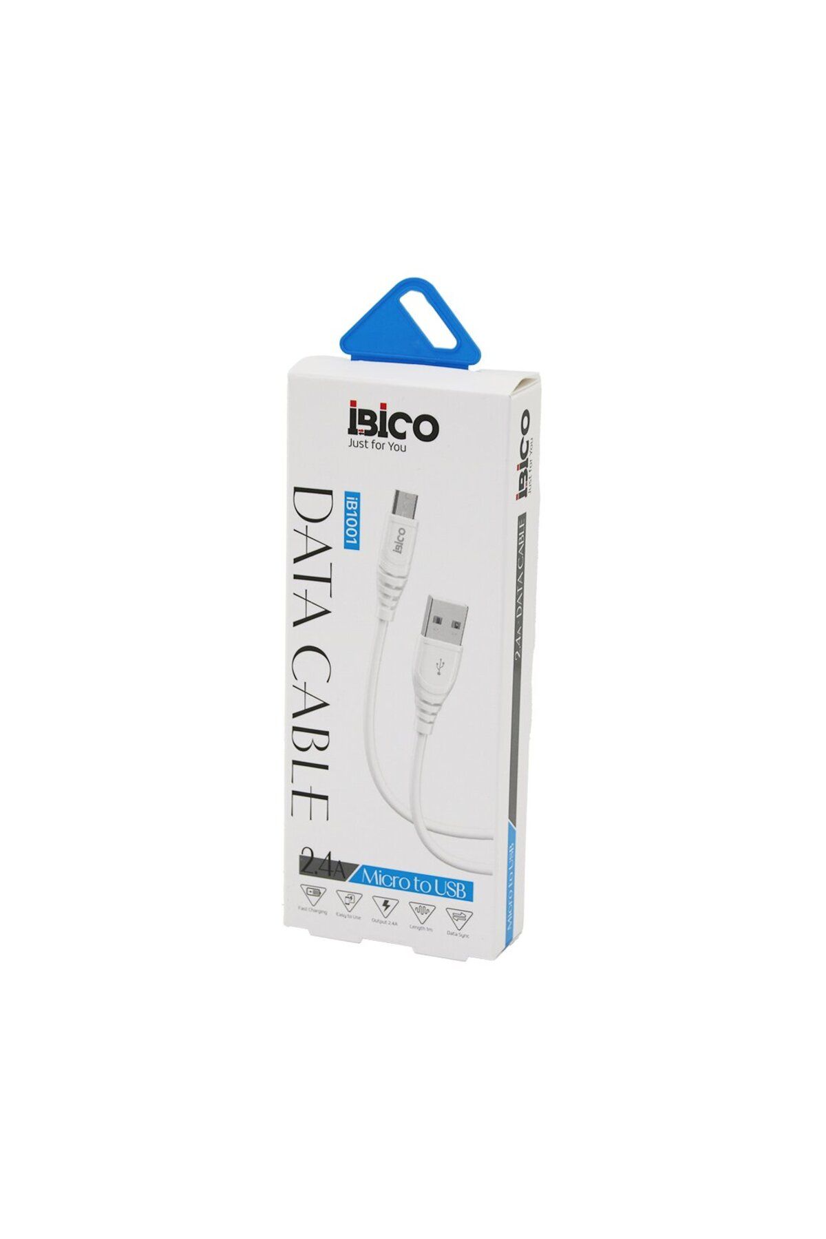 Findit USB TO= MİCRO KABLO HIZLI TELEFON ŞARJ - DATA KABLOSU=1MT 2.4A İB-1001 (2818)