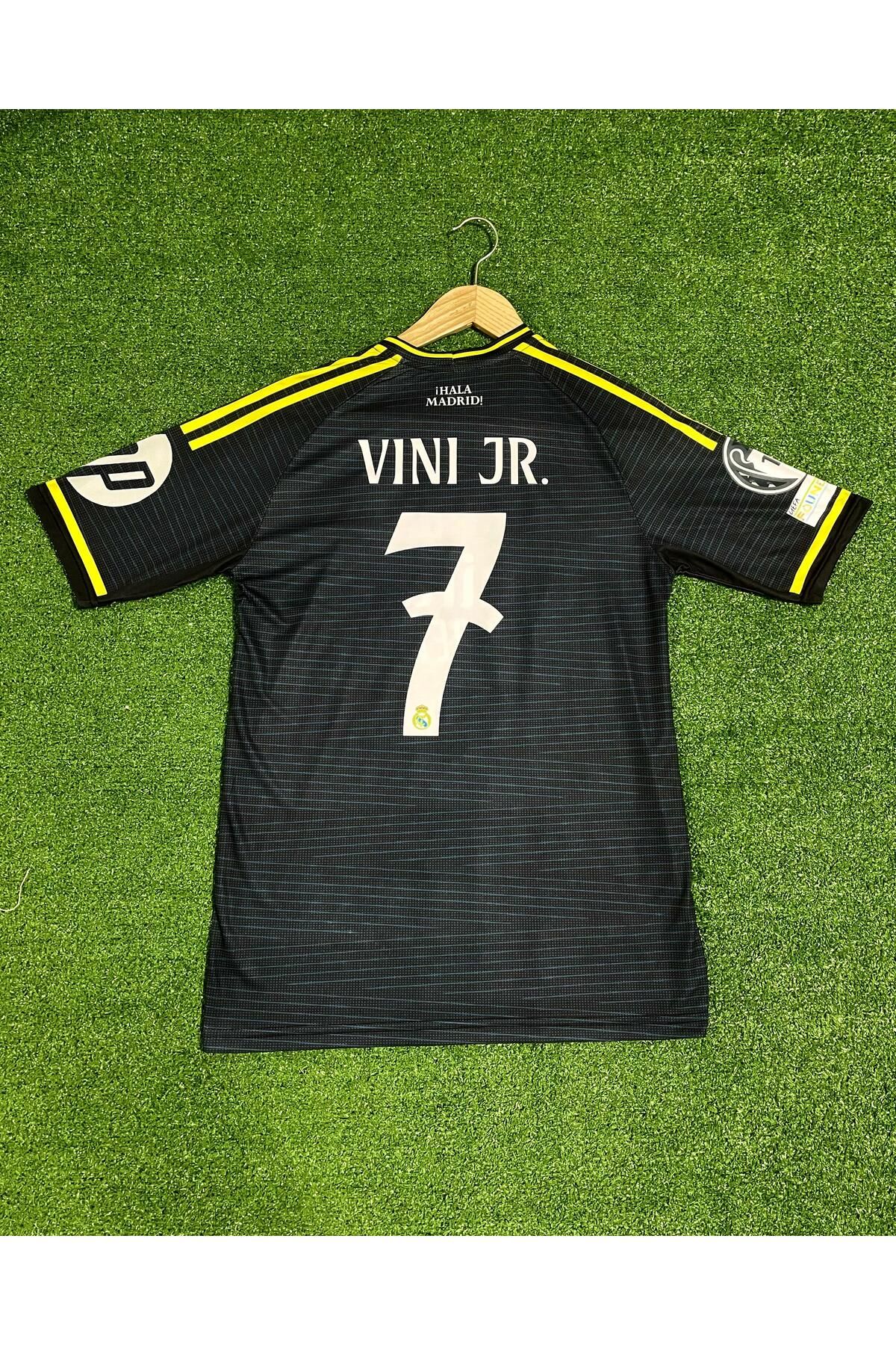 BYSPORTAKUS Real Madrid 2025/26 Sezonu Vini Jr Deplasman Forması (Gri)