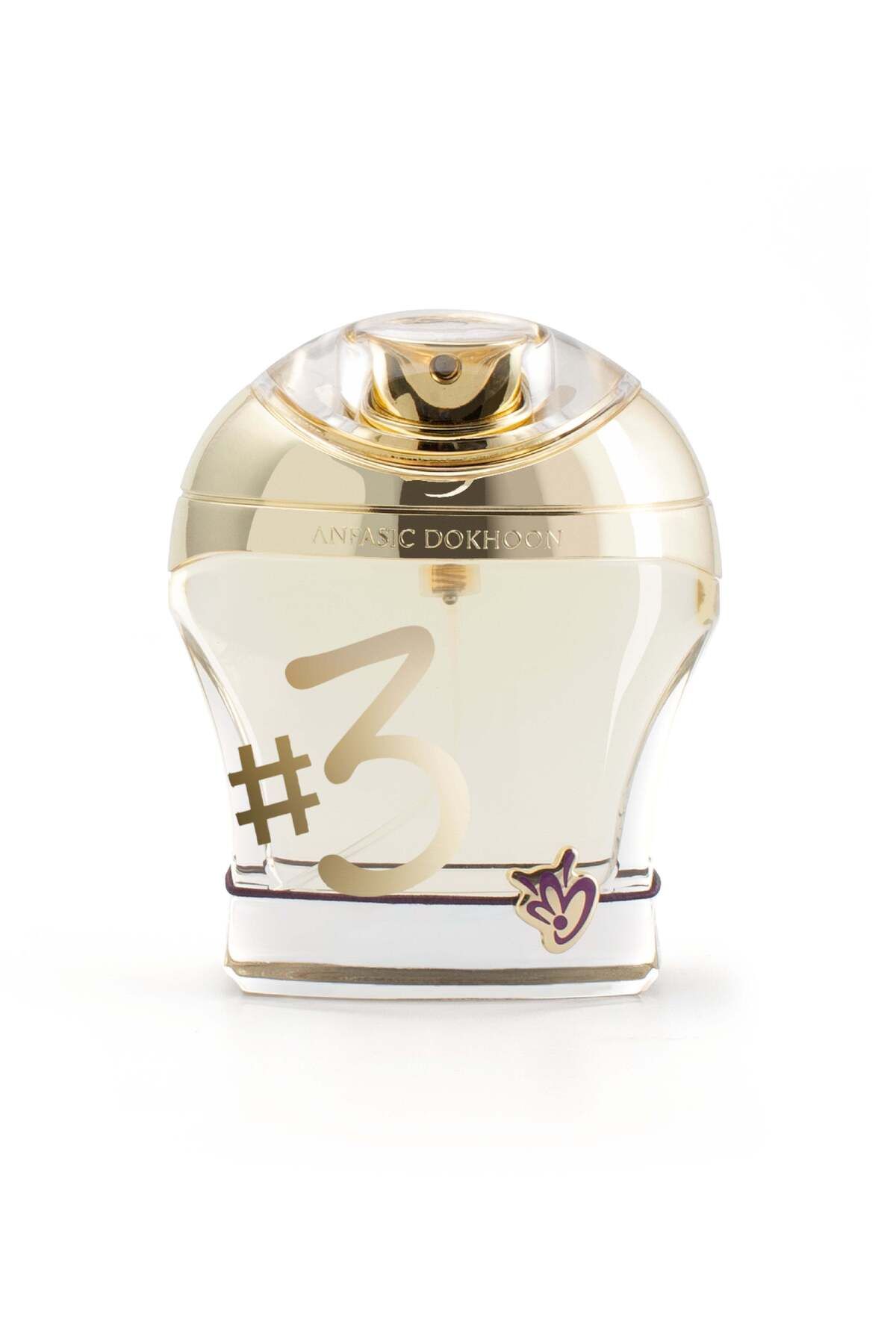 ANFASIC DOKHOON #3 Parfüm 75ml Gül, Paçuli ve Oud Notalı Zarif ve Bireysel Koku (Sınırlı Üretim)