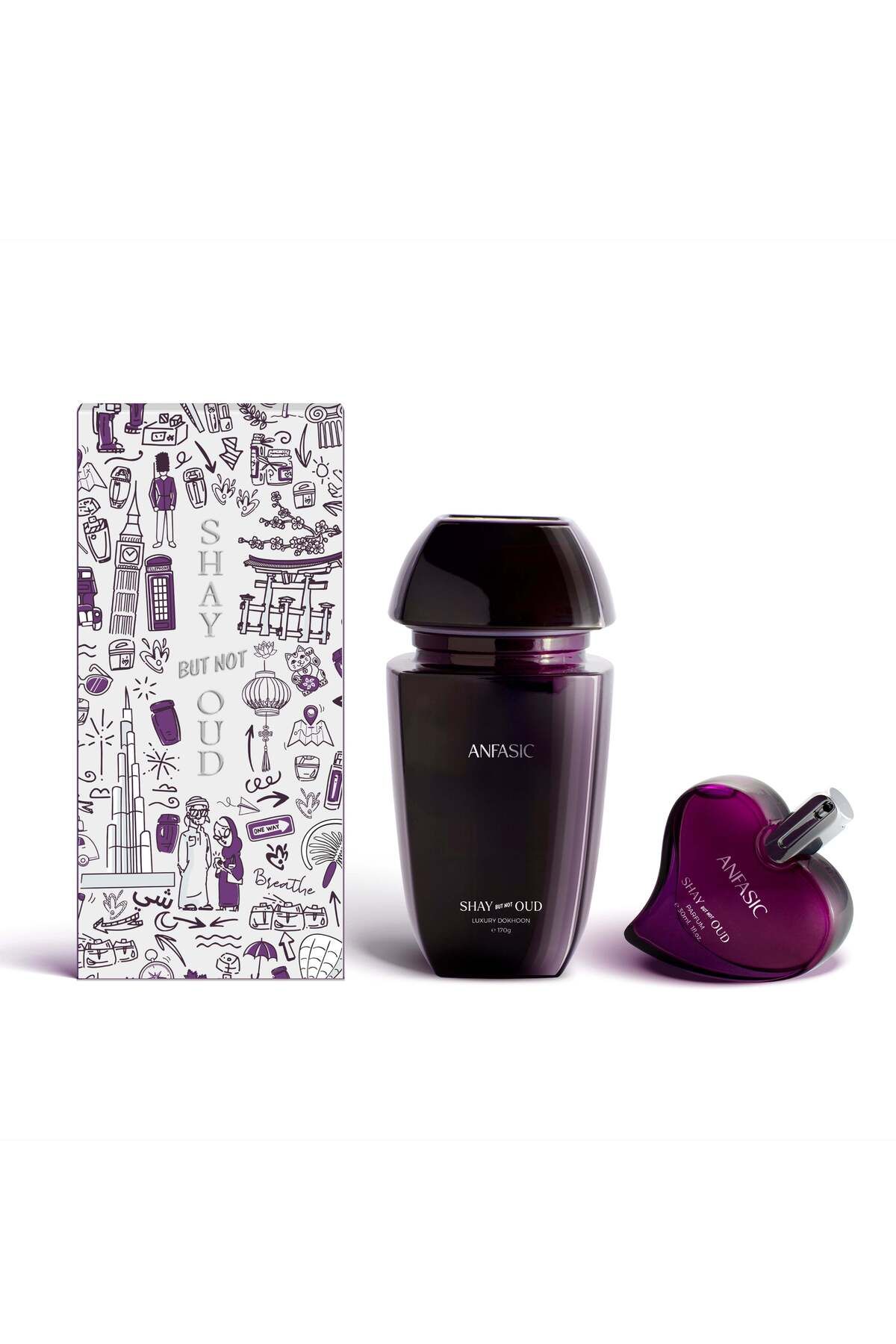ANFASIC DOKHOON Shay But Not Oud Dokhoon 170g ve 30ml Sprey