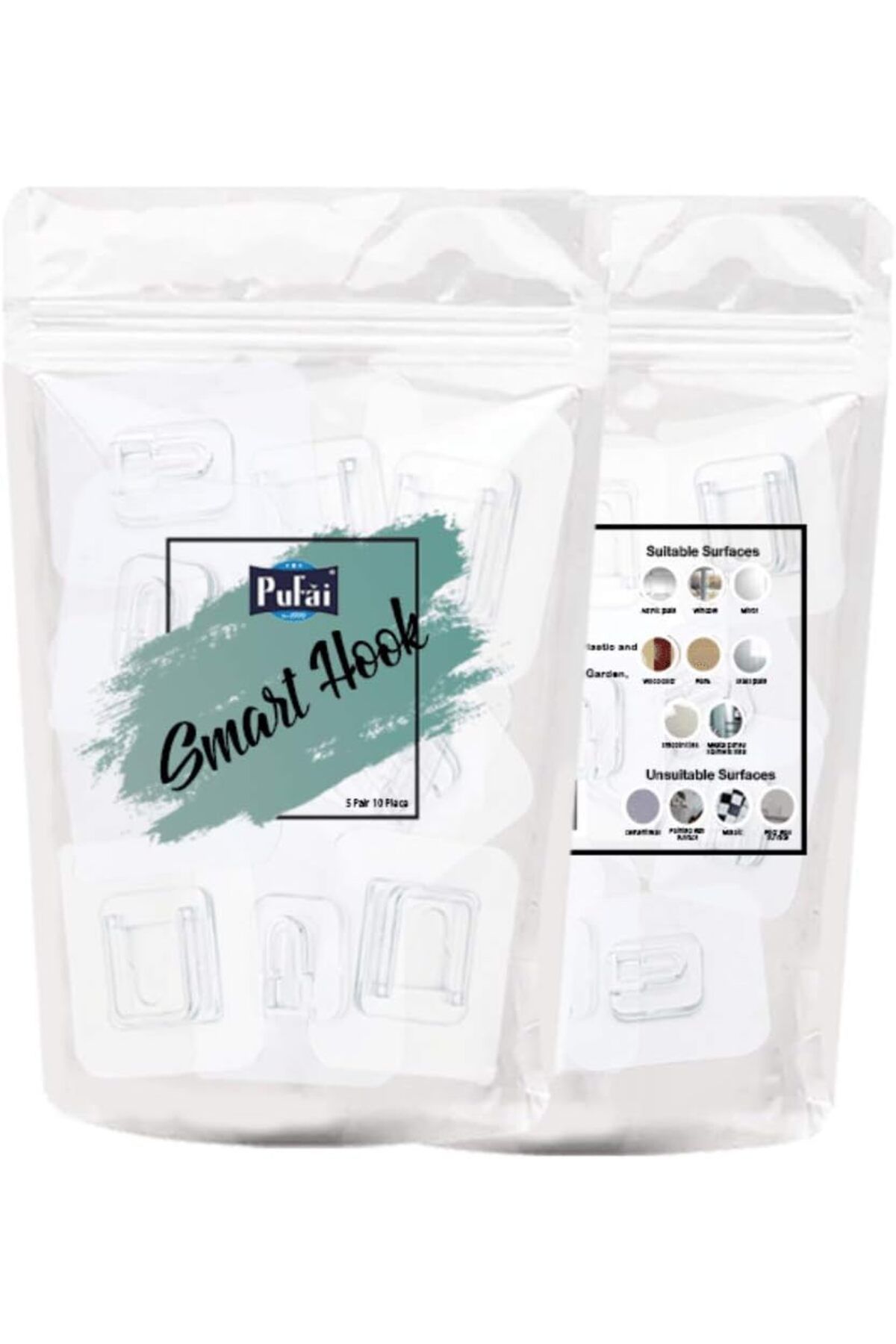 STOREMAX sellbuystore çift taraflı yapışkanlı banyo mutfak ofis askısı şeffaf askı suya dayanıklı