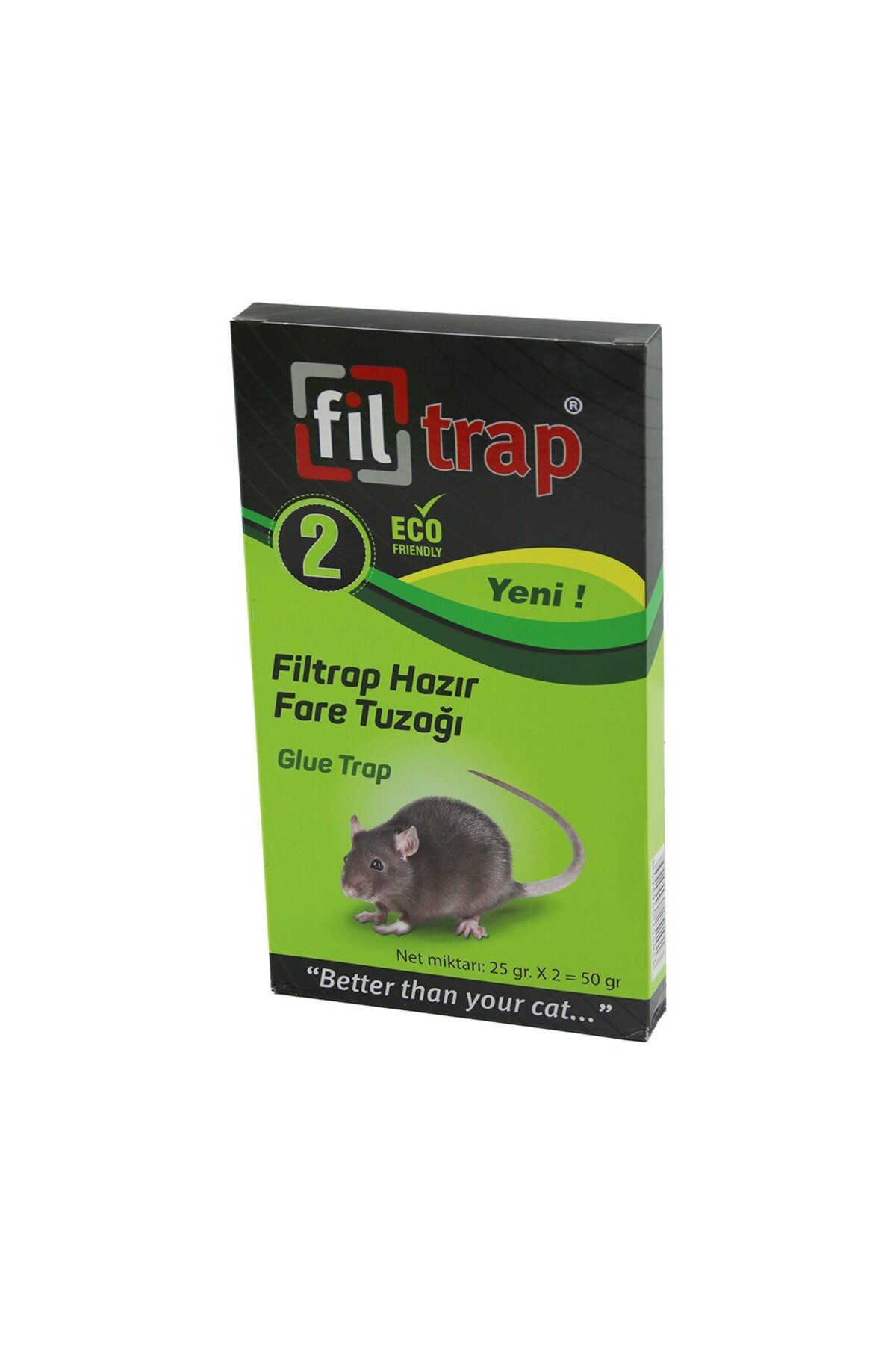 Findit FİLTRAP 2PCS HAZIR FARE TUZAK PLASTİK LEVHA=YAPIŞKANLI 11 X19.8CM 2 X 25GR (2818)
