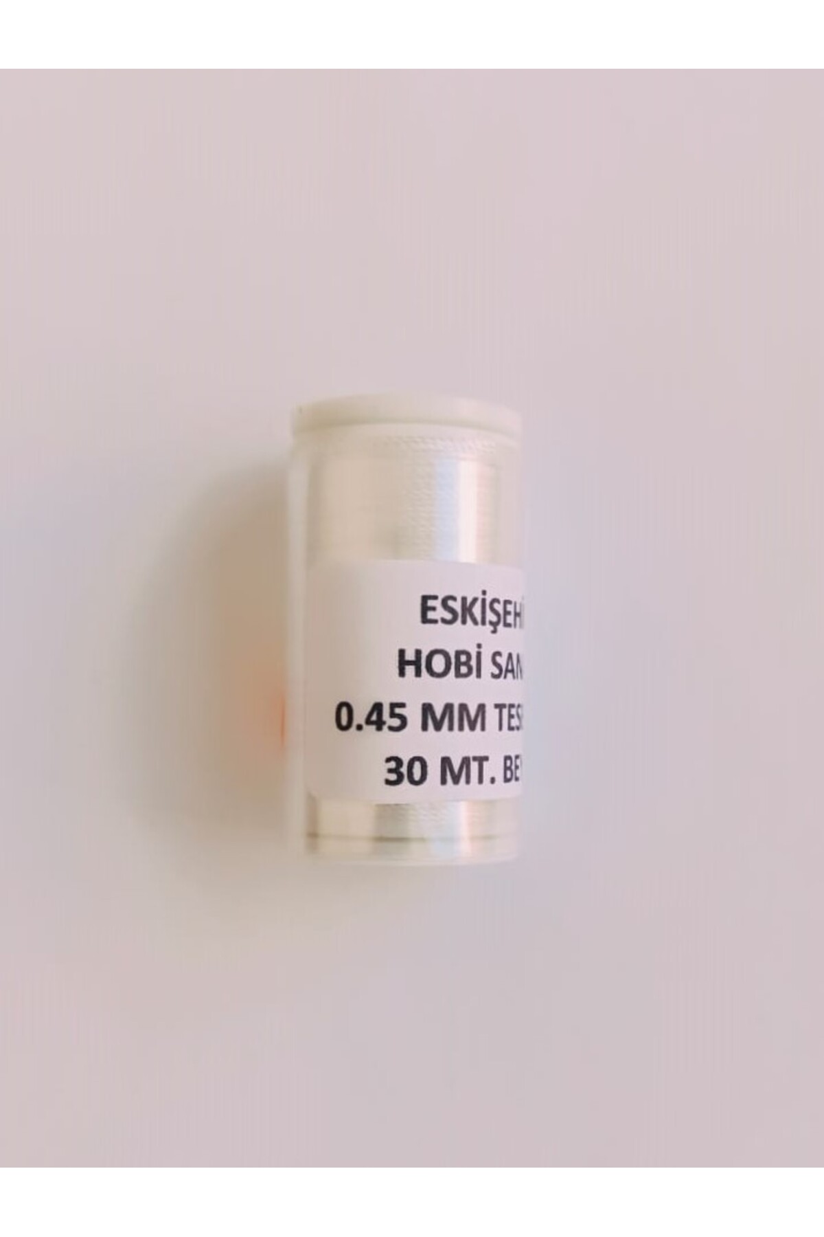 0.45 Mm 30 Metre Beyaz Renk Tesbih ipi
