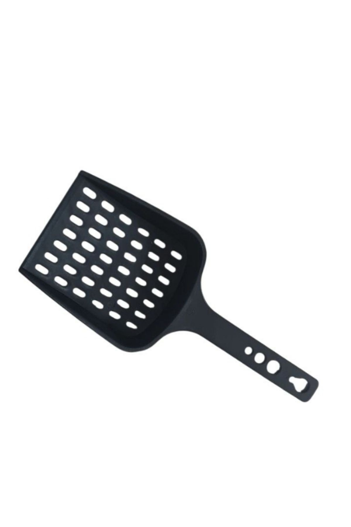 NaturalCharm Plastik Kedi Kumu Küreği Siyah 1 Adet Tüm Irklar İçin Uygun, Pratik Temizlik Aracı, Dayanıklı Yapı