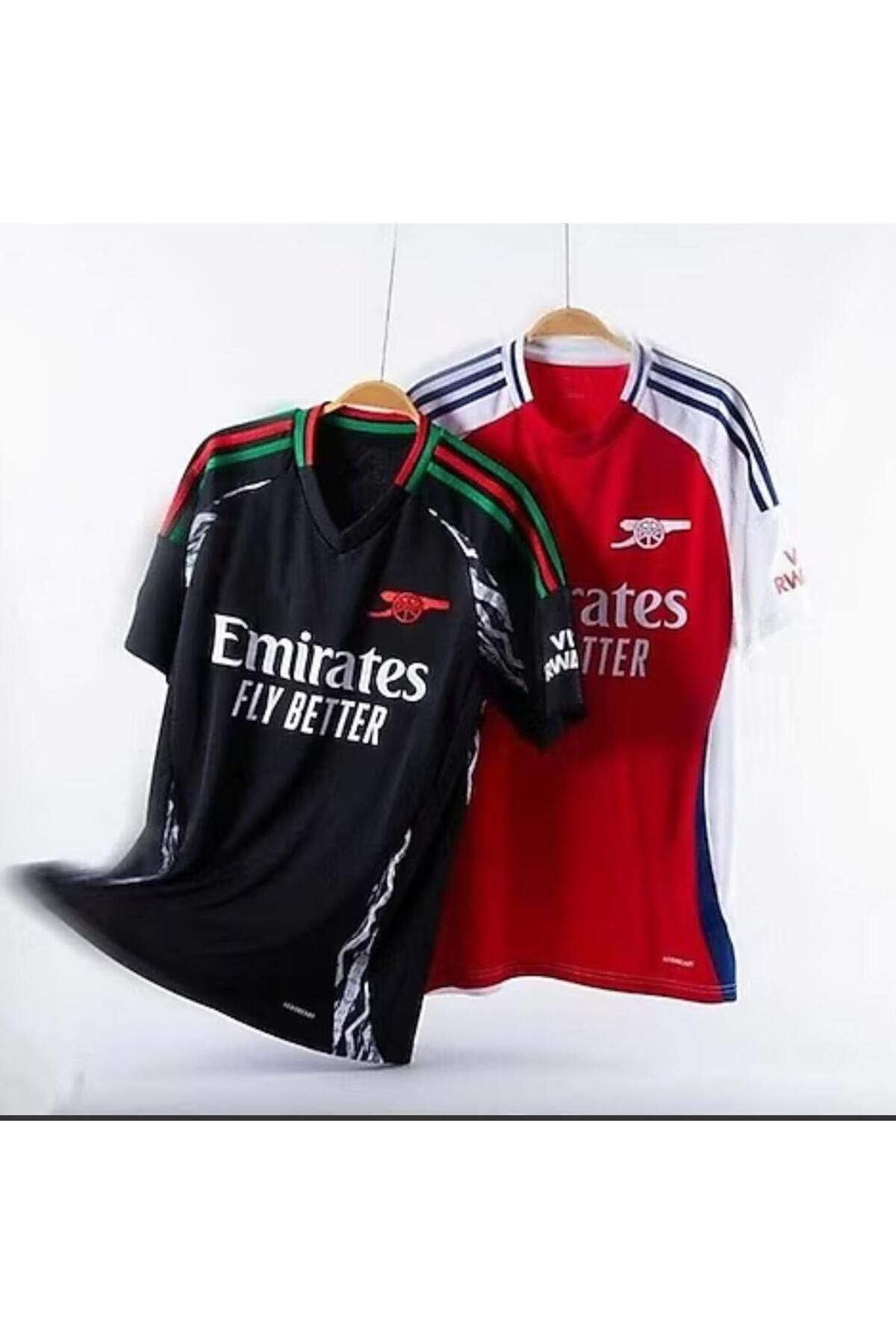 Atlas ARSENAL ikili set İÇ SAHA KIRMIZI YETİŞKİN FUTBOL FORMASI