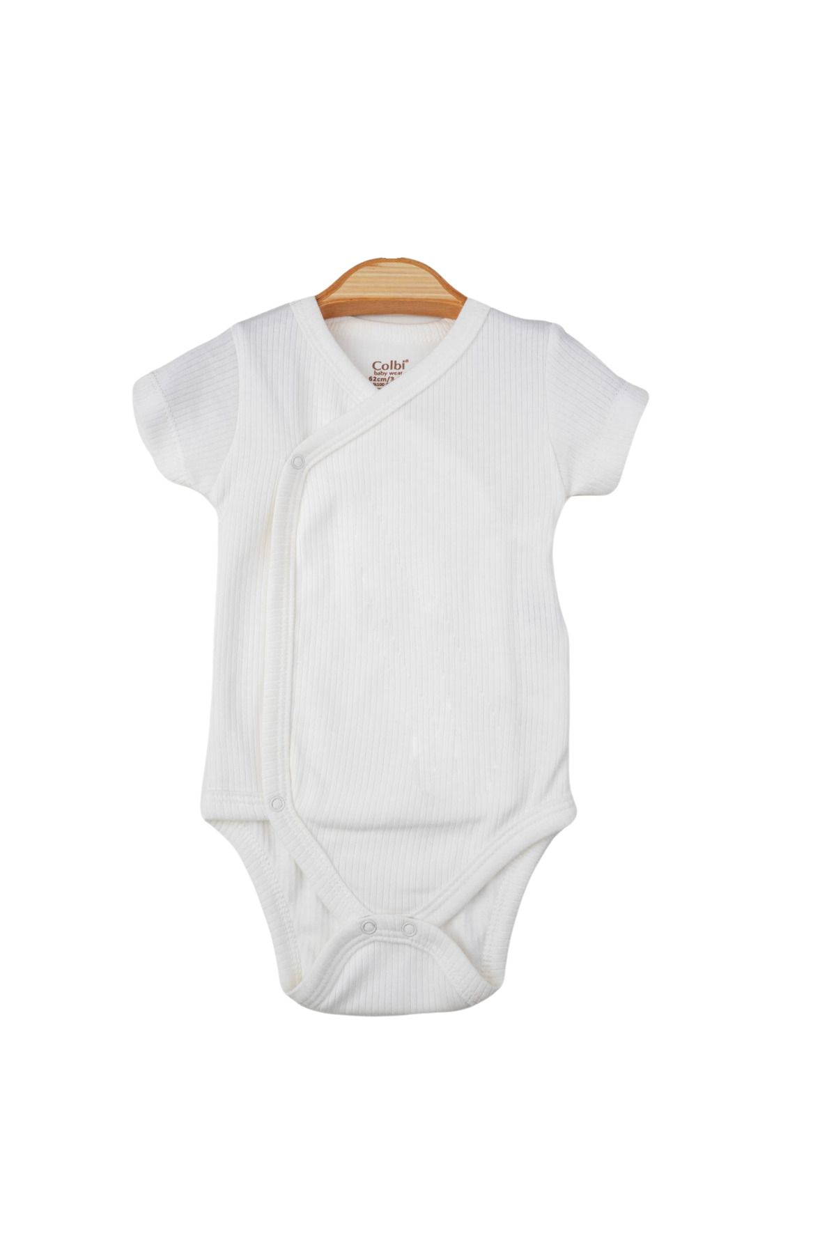 colbi baby Kısa Kol İnterlok Kuruvaze Bebek Badi