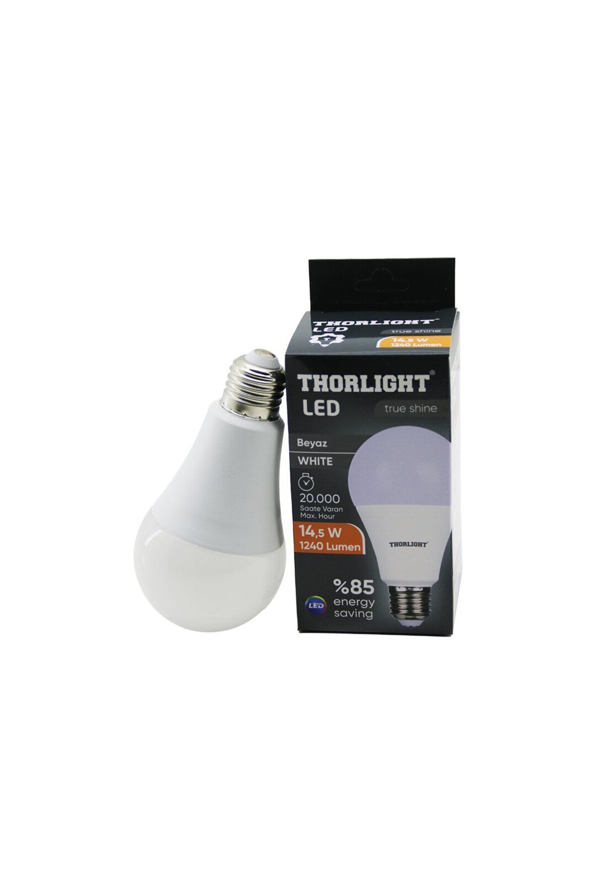 Findit 14.5W E27 BEYAZ LED AMPUL 1240 LUMEN - 2835 SMD LED - 6500K - 20BİN SAAT ÖMÜR (2818)