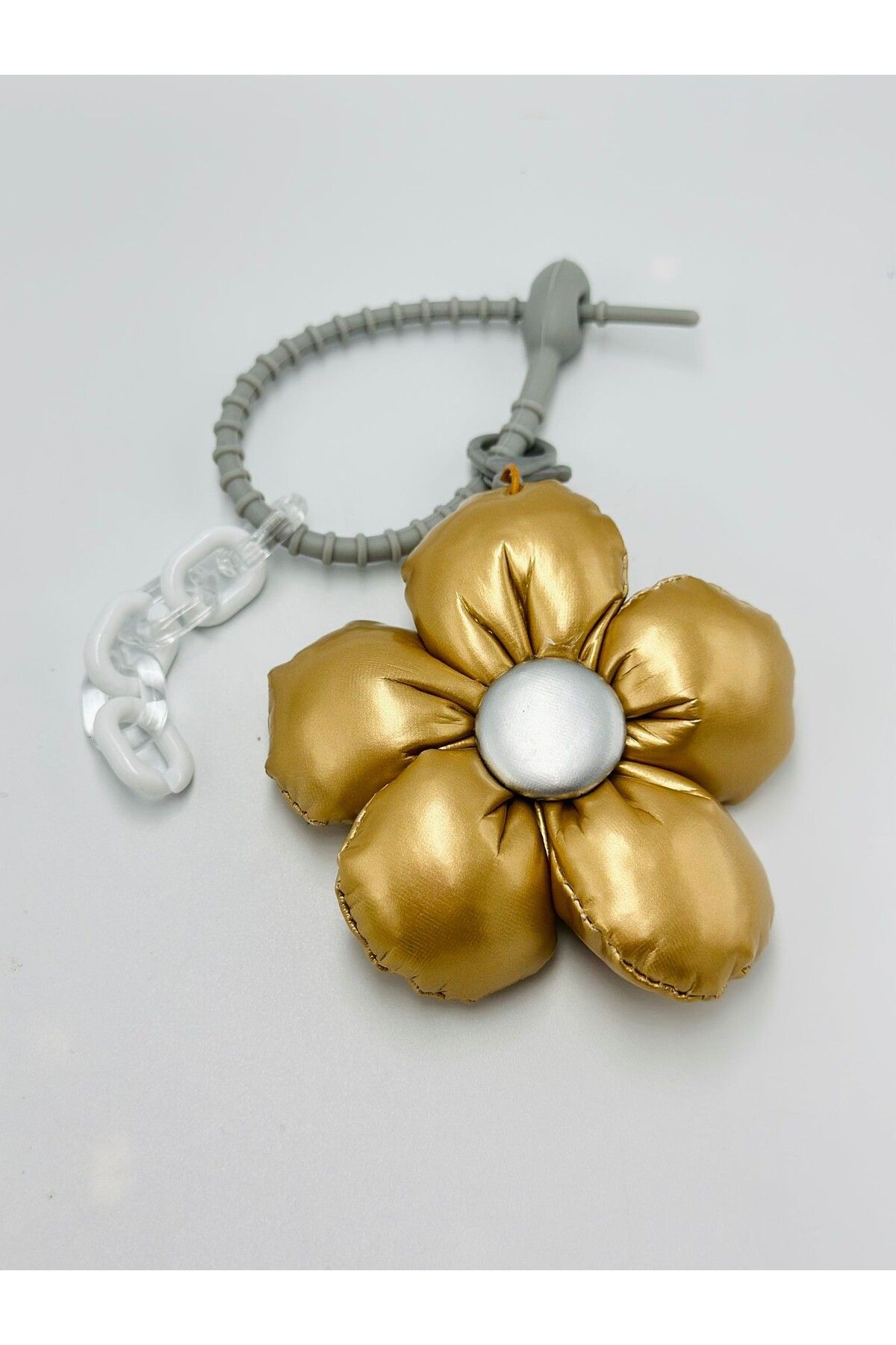 MyladyAccessoriess Kahverengi Çiçek Çanta Aksesuar