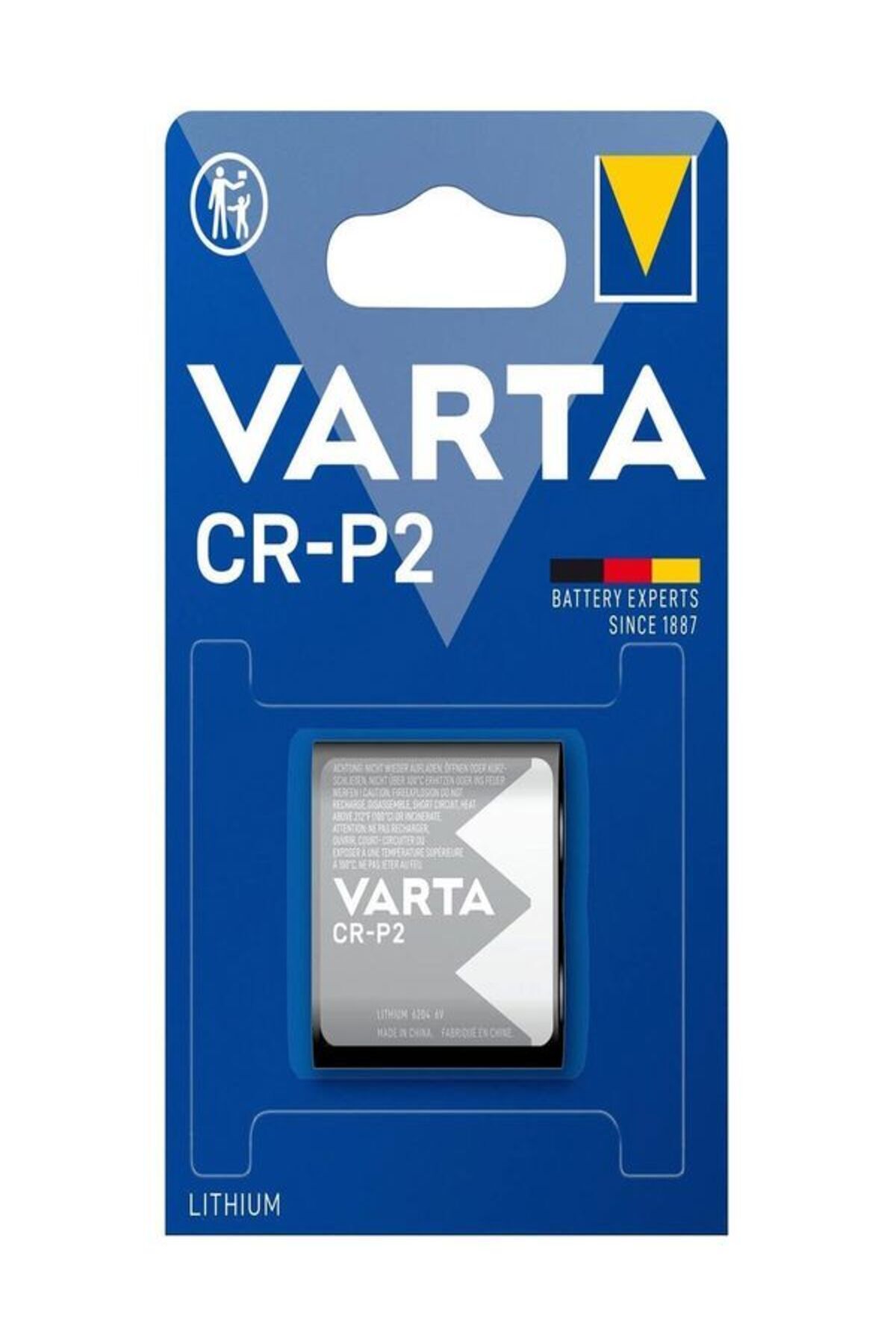 Varta 6204 Professional CR-P2 6V Lityum Pil