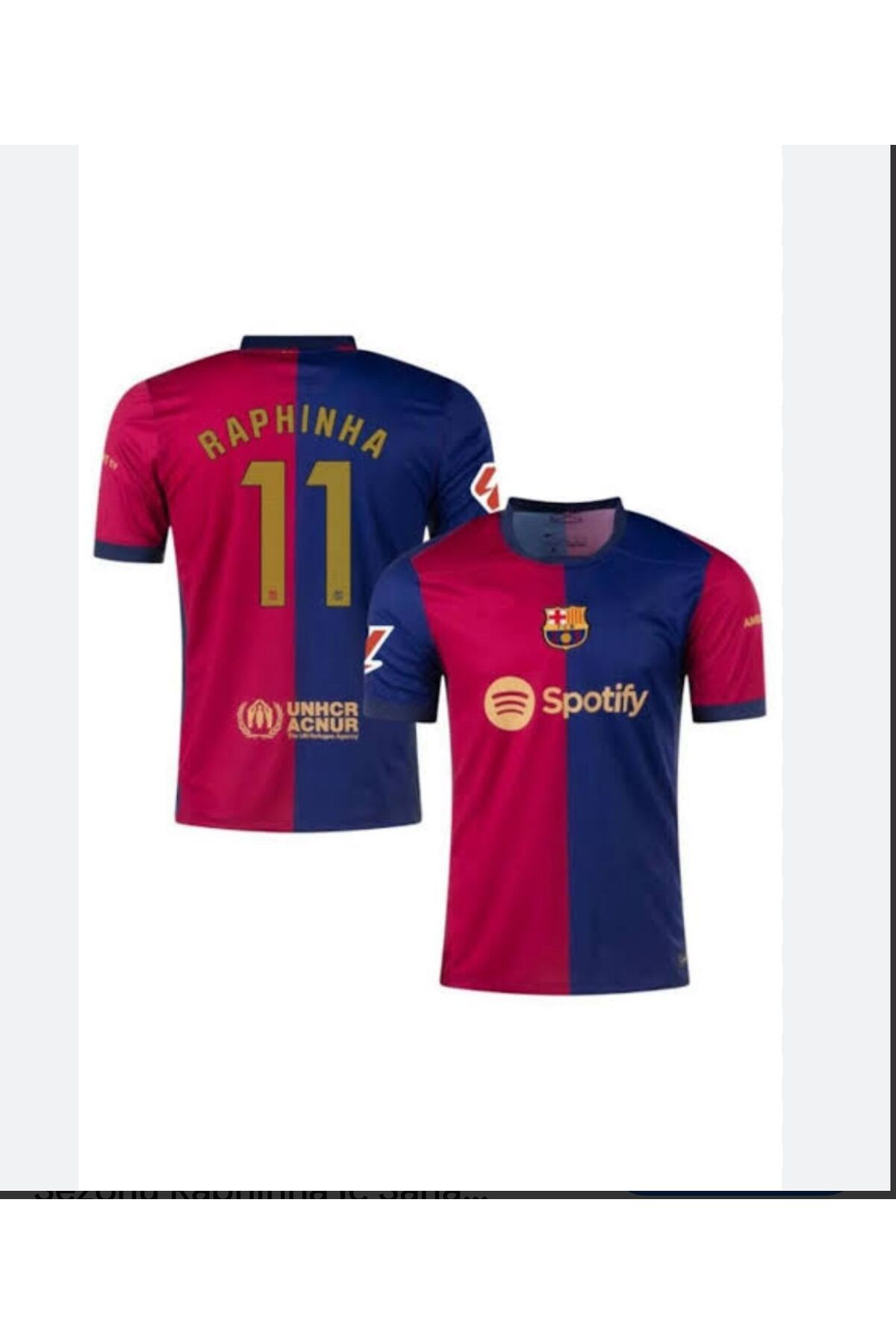 Atlas BARCELONA RAPHINHA YENİ SEZON İÇ SAHA YETİŞKİN FUTBOL FORMASI
