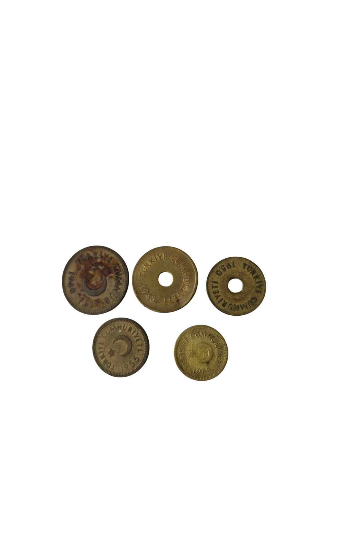AZEY koleksiyon 1948-1955 YILI KURUŞ LOTU TAM SET