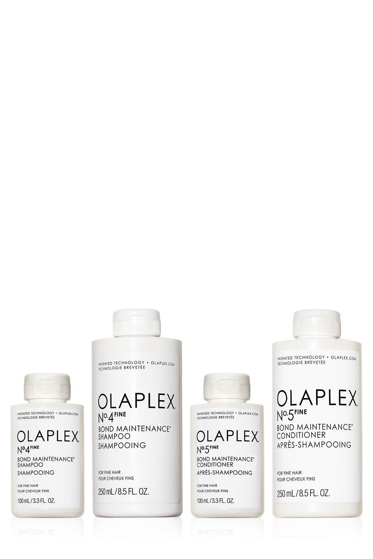 Olaplex Home & Away Fine Hair Daily Ritual Kit Set - İnce Telli Saçlar İçin Bağ Güçlendirici Şampuan & Saç K