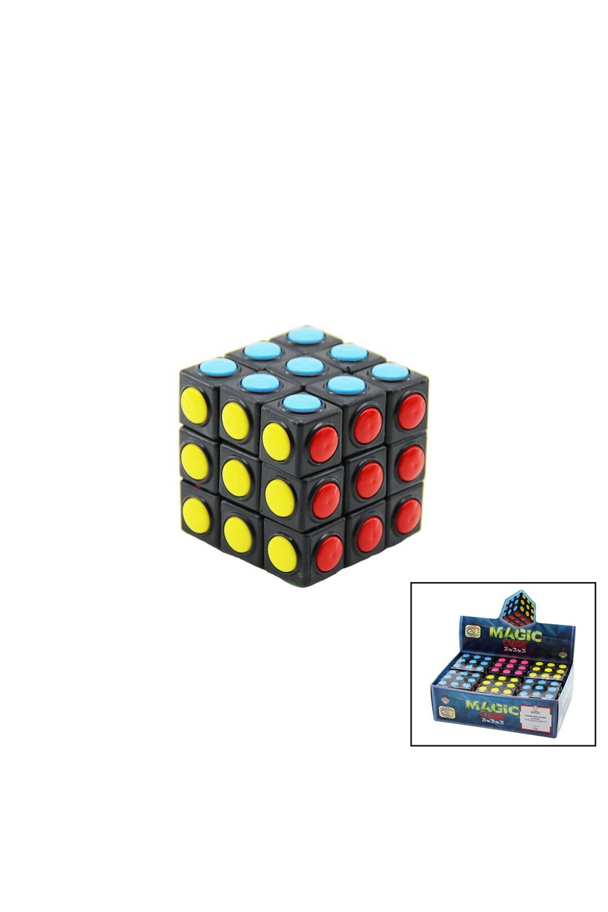 TİMİON MAGIC CUBE BONCUKLU - 3X3X3 ZEKA KÜPÜ (5148)