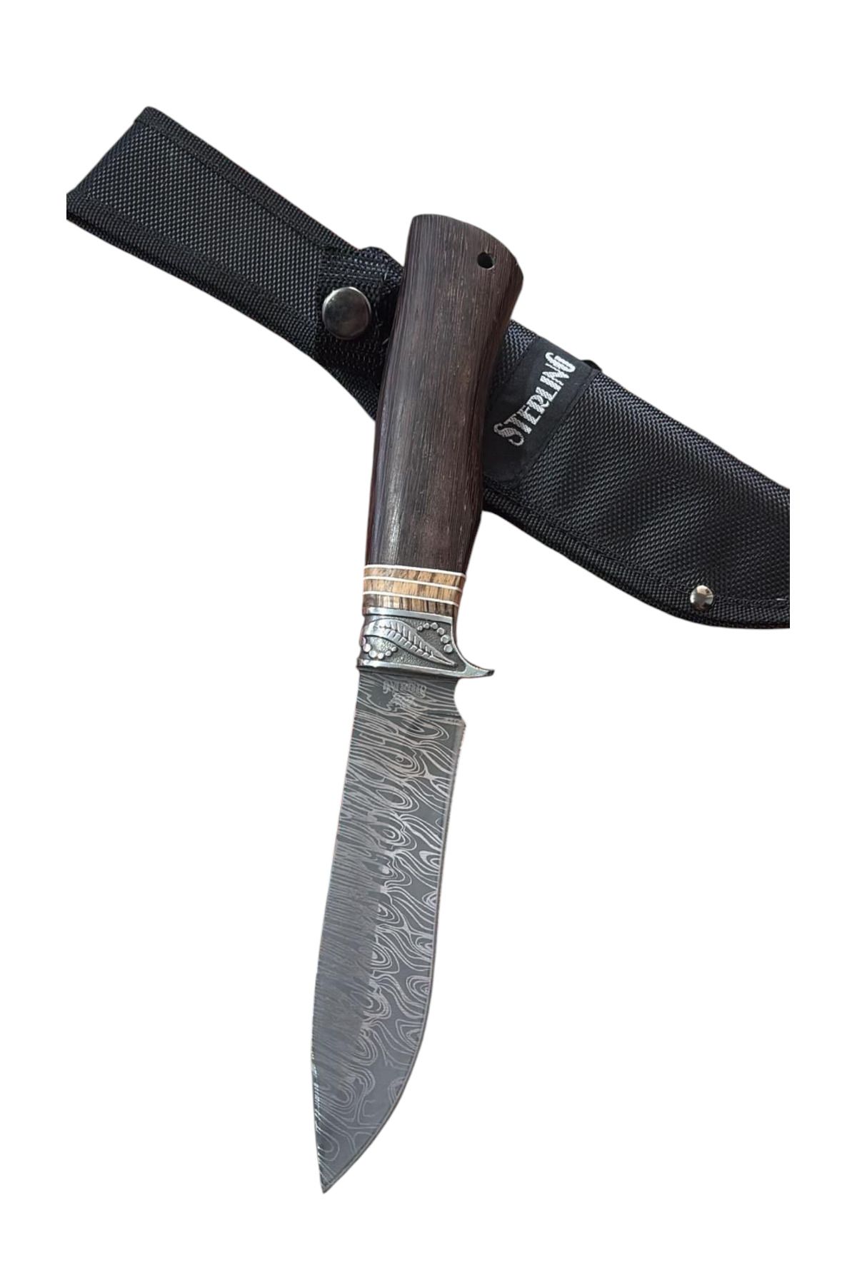Krc Knife Damascus Özel Kılıflı Bıçak