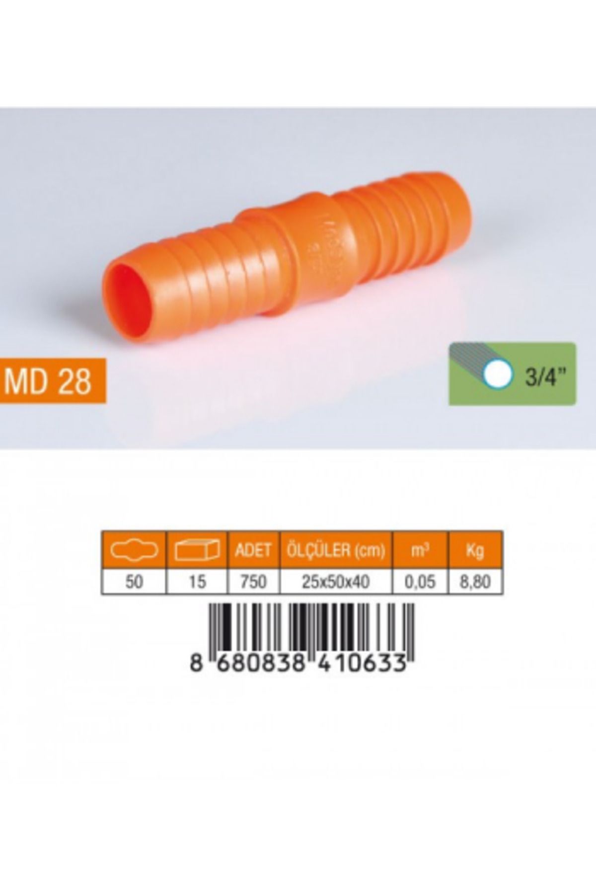 İklimStore NORMAL HORTUM EKİ 3/4 (5131)
