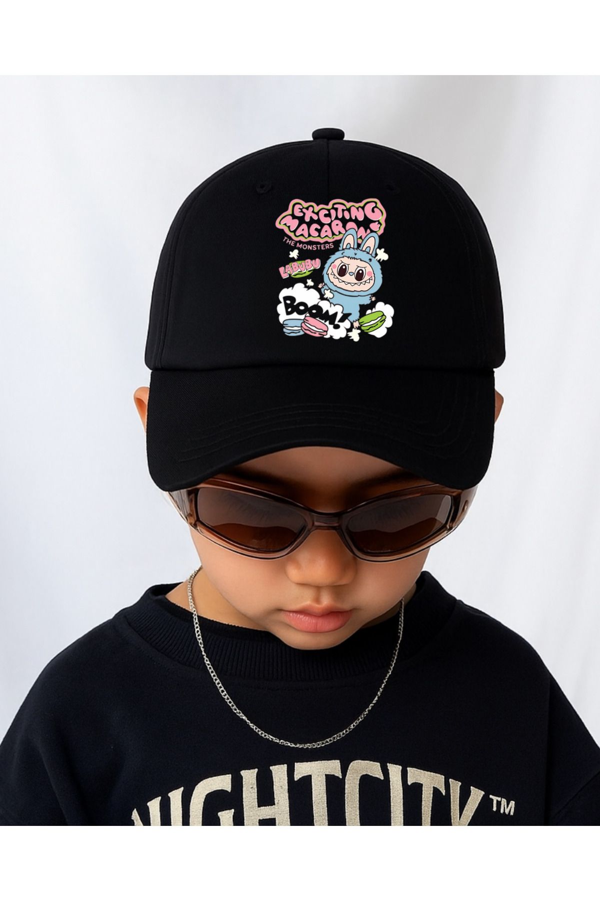 Touz Moda Labubu Design Baskılı Unisex Şapka