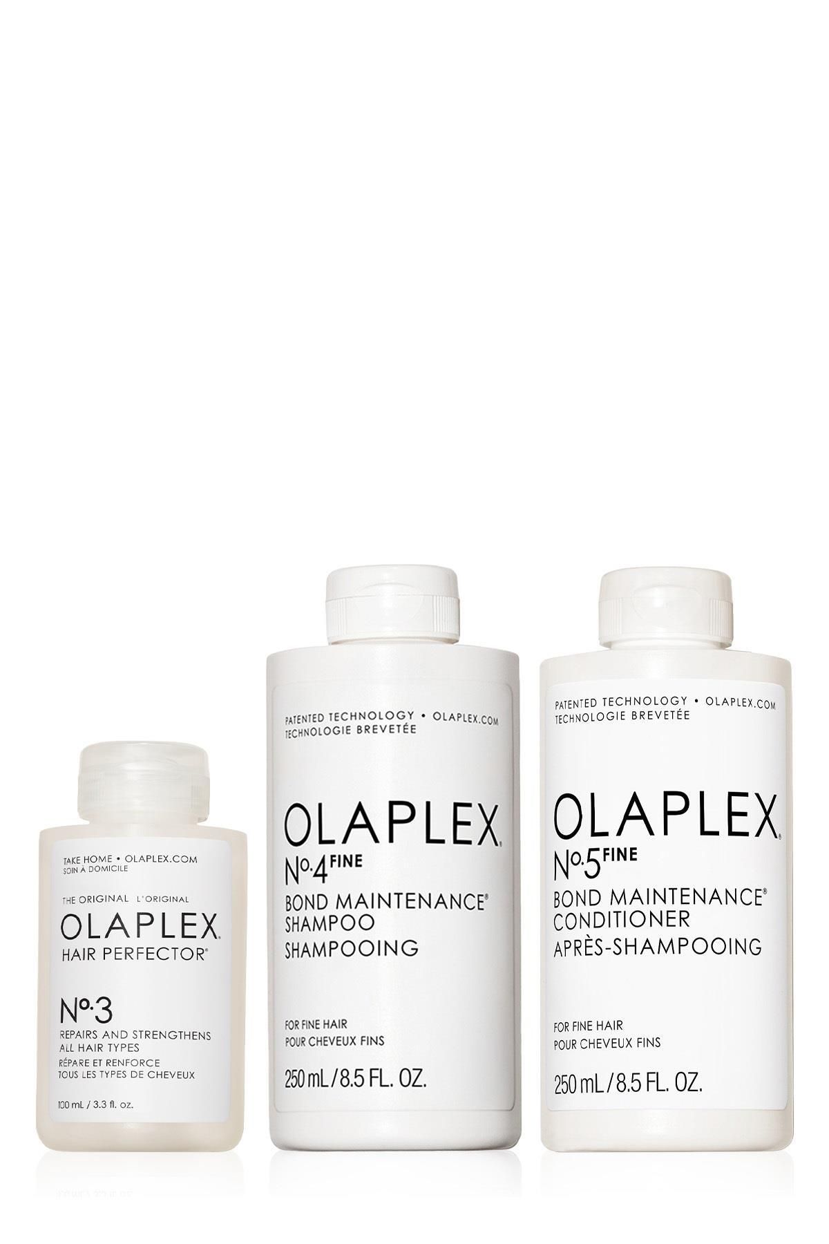 Olaplex Fine Bond Maintenance System - İnce Telli Saçlar İçin Saç Kusursuzlaştırıcı & Bağ Güçlendirici Şampu