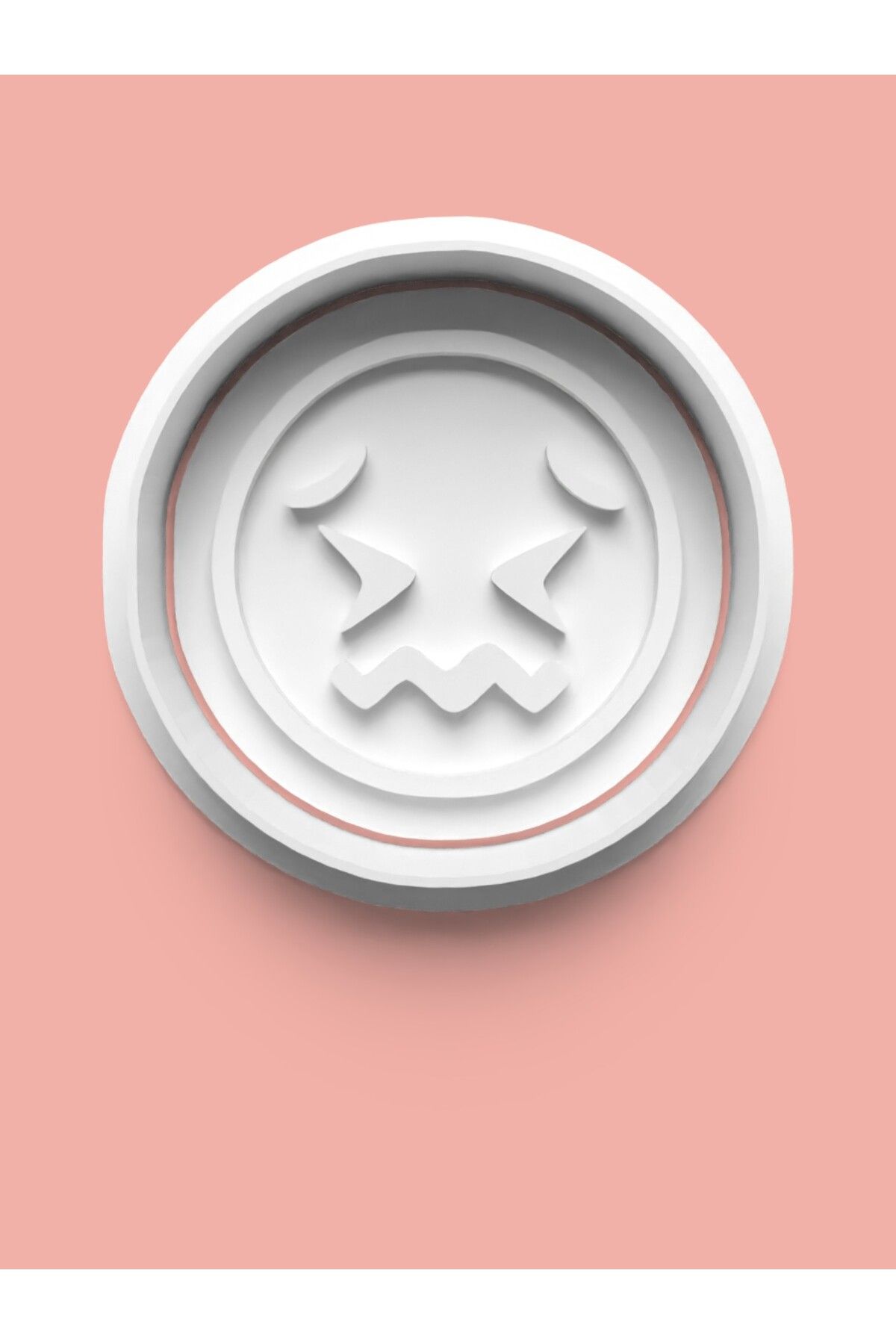 AKTASTORE Emoji Surat İfadesi Kurabiye Kalıbı Ve Şeker Hamuru Kalıbı
