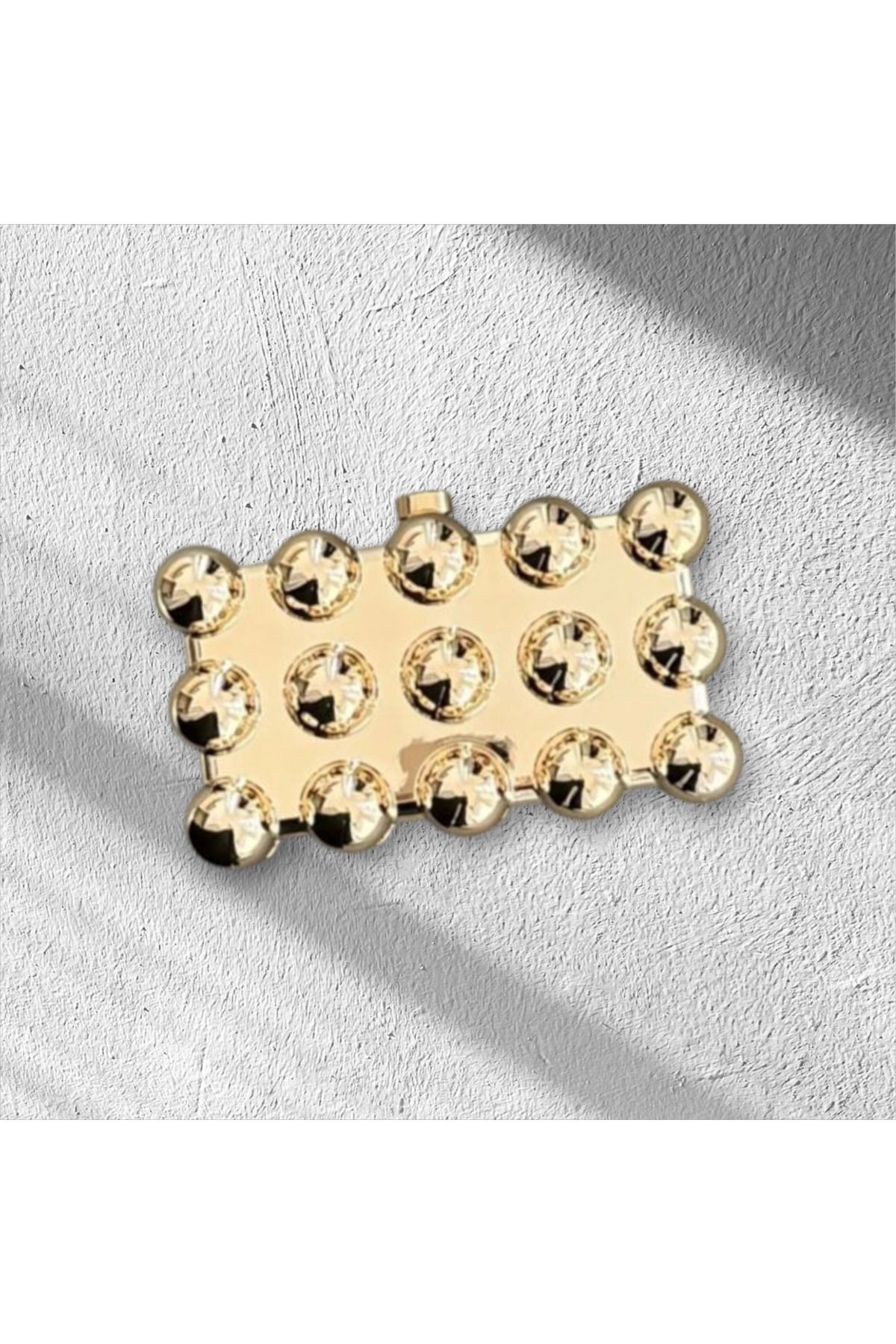Twin KADIN GOLD METAL BUBBLE MODEL ZİNCİR ASKILI ABİYE ÇANTA