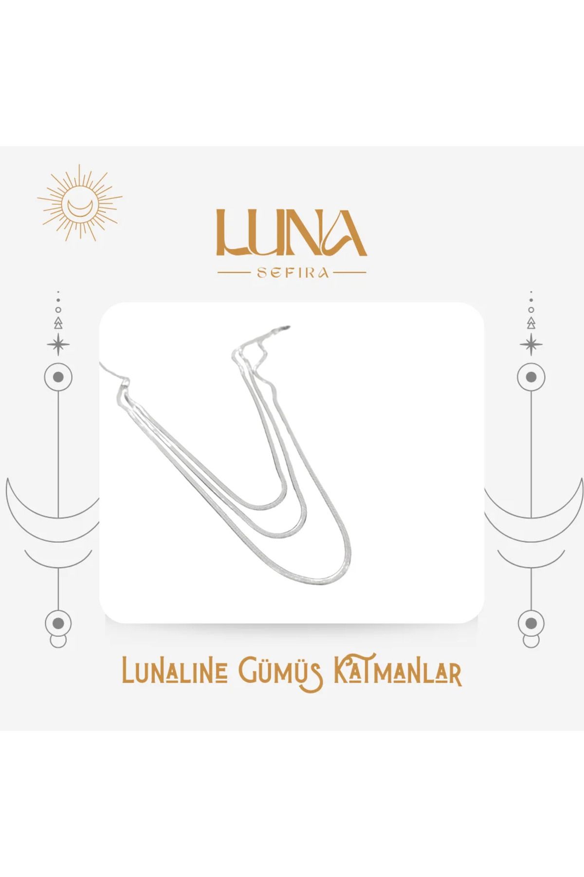 Luna Sefira Lunaline Gümüş Katmanlar