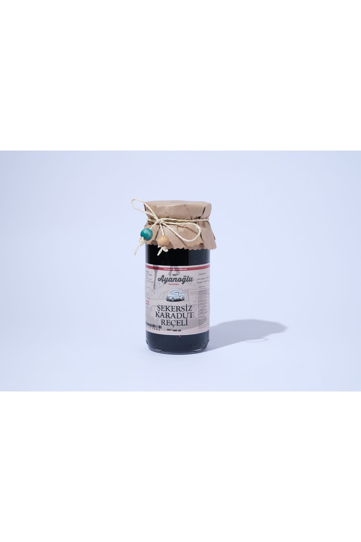 AYANOĞLU MANDIRA ÜRÜNLERİ Şekersiz Karadut Reçeli 300 GR