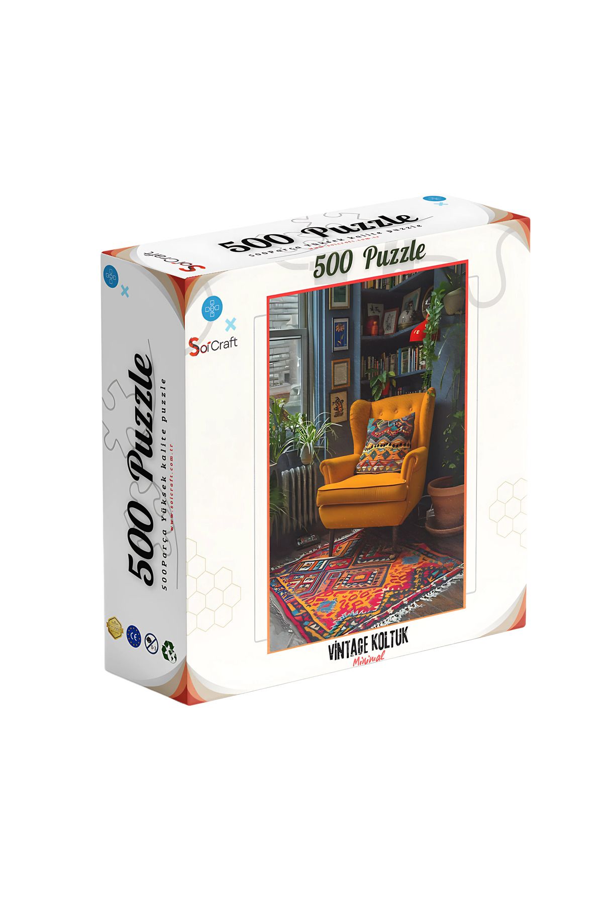 Soi Craft 500 Parça Puzzle Vintage Koltuk Minimal