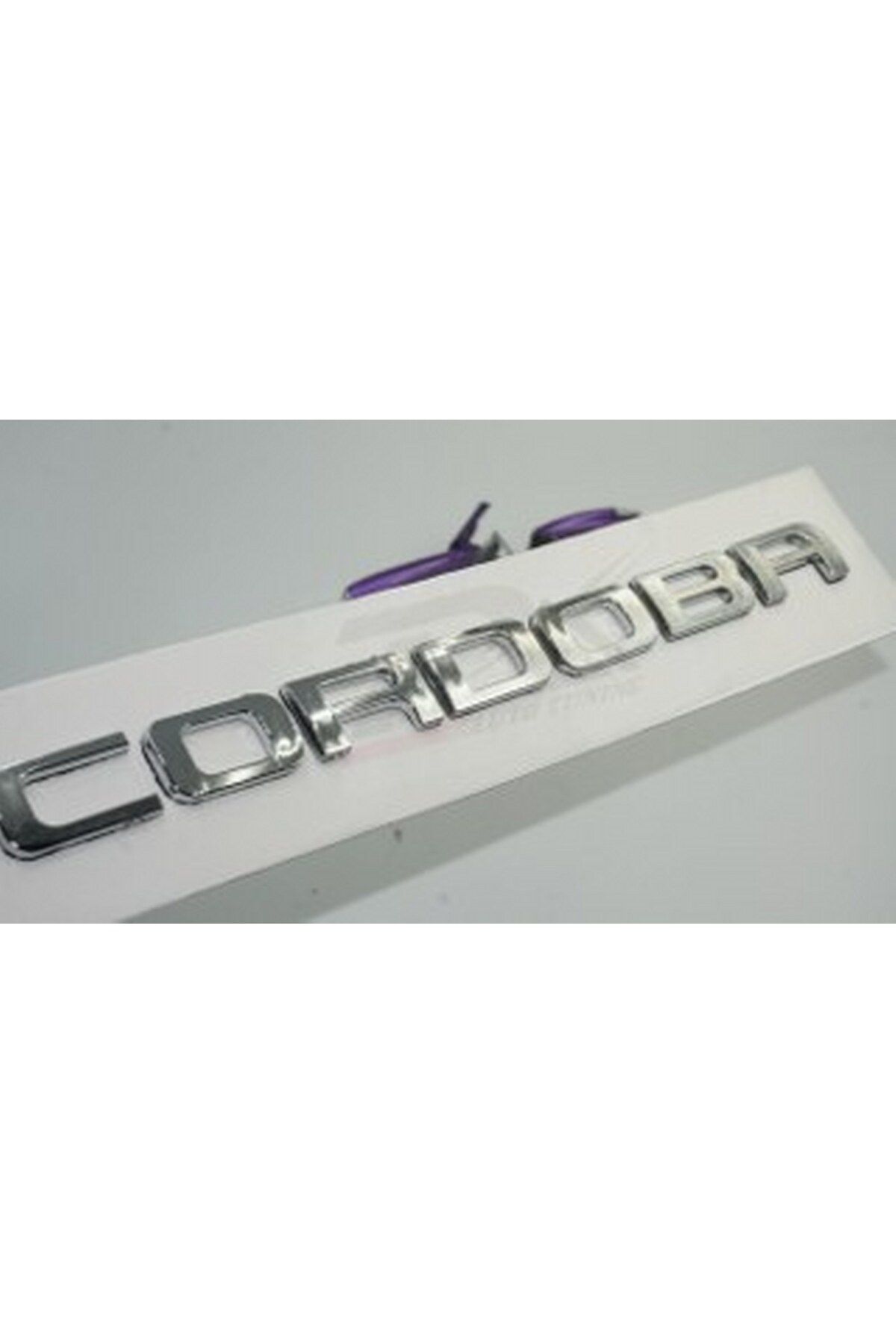DK Tuning Seat Cordoba 98-2010 Bagaj Krom ABS Yazı Logo Arma