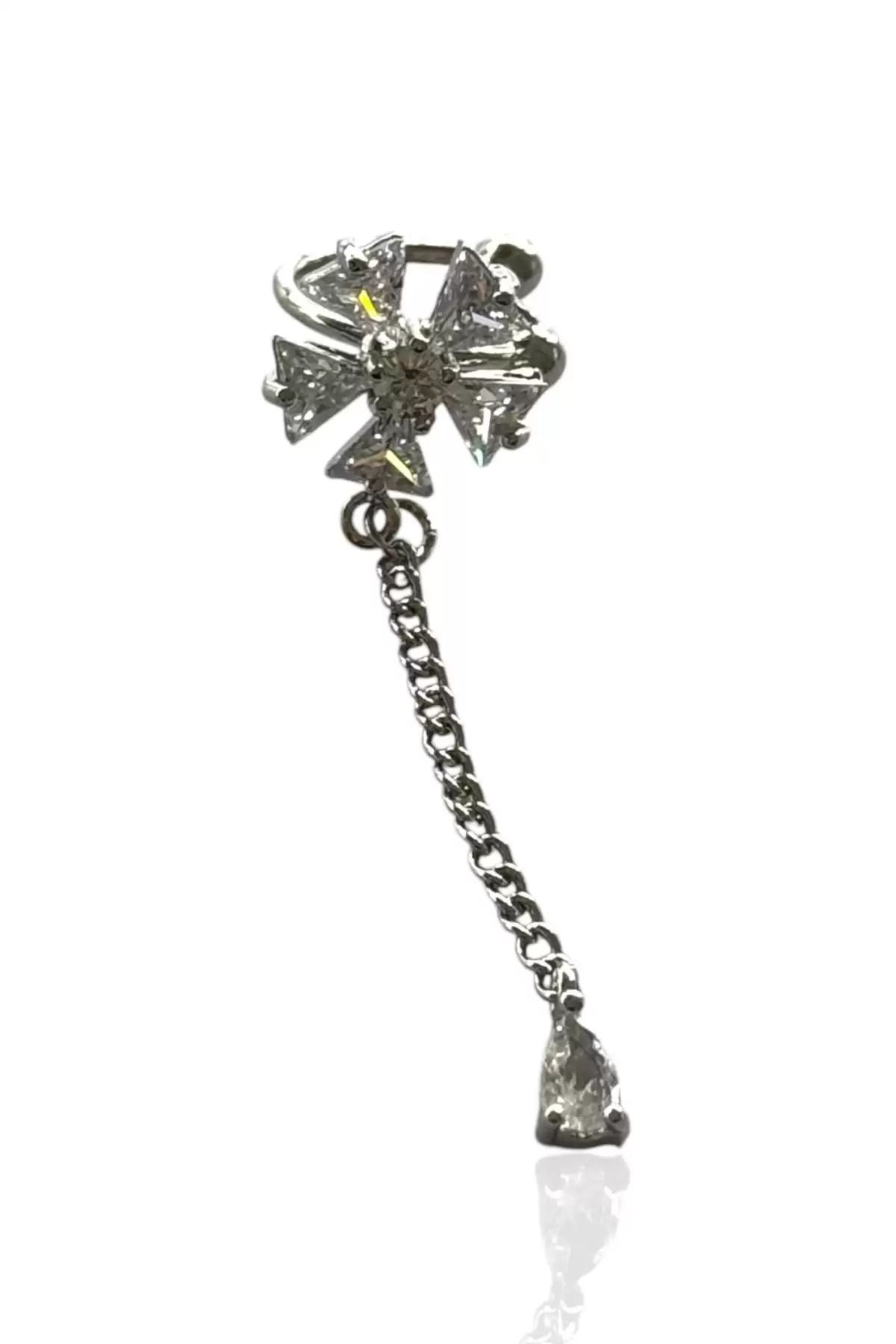 Mutenaura-Luxury Imported Ear Cuff with Stone Detail 2