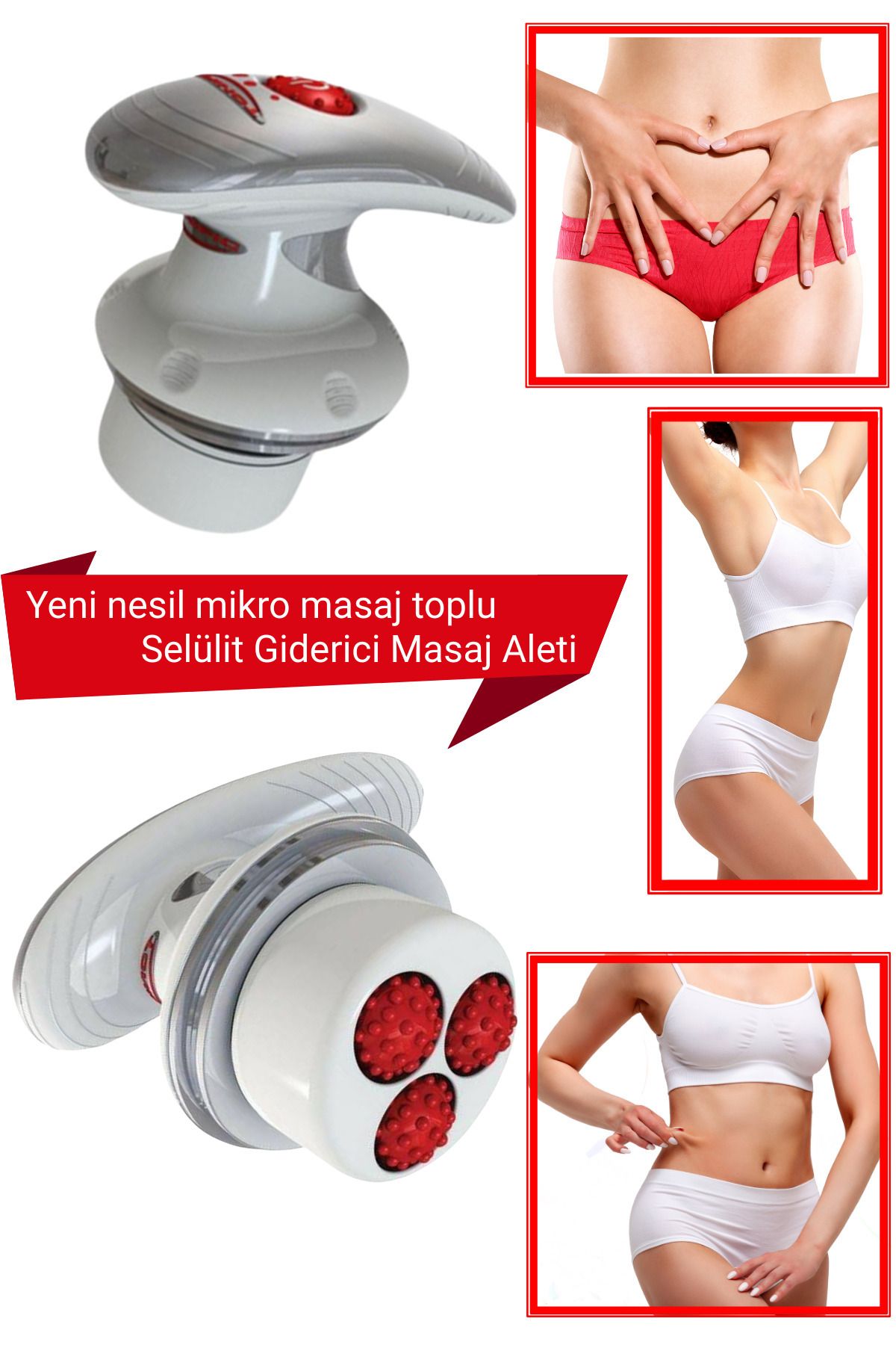 AboutThePerfect Yeni nesil mikro masaj aleti, tüm vücut rahatlatıcı masaj cihazı