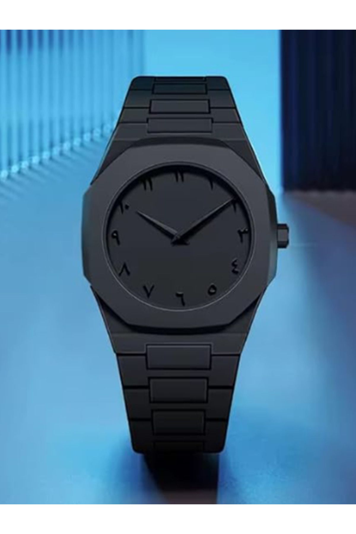MACON-Arabic Quartz Watch for Men – Casual and Business Style with Clear Number Display 5