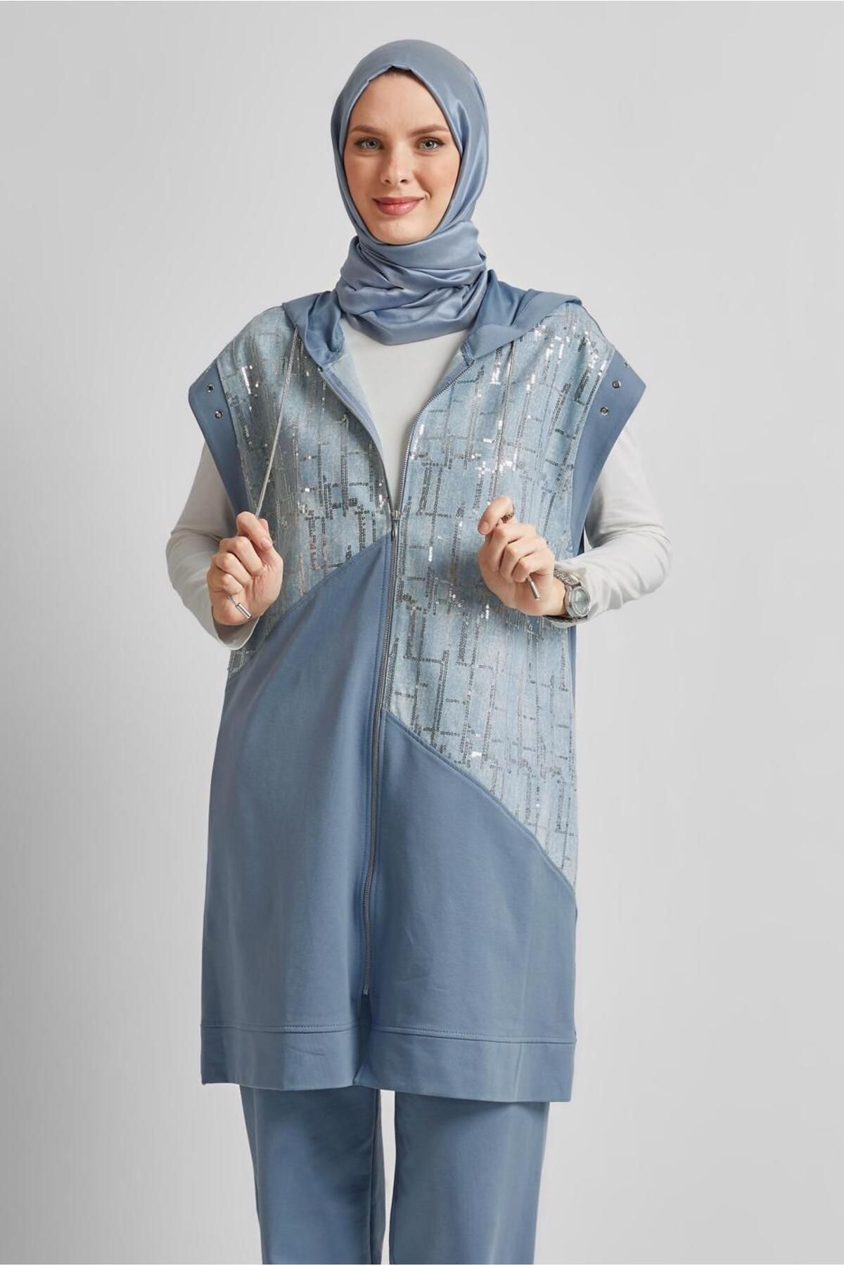 Alvina KAPÜŞONLU PANTOLONLU EŞOFMAN TAKIM 45664