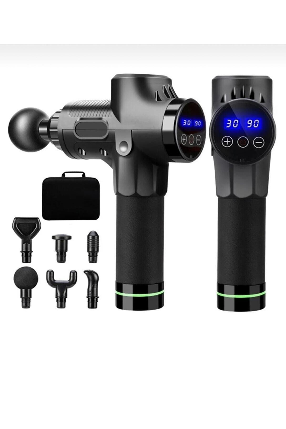AboutThePerfect Lcd ekranlı 6 başlıklı şarjlı masaj ve kas egzersiz aleti