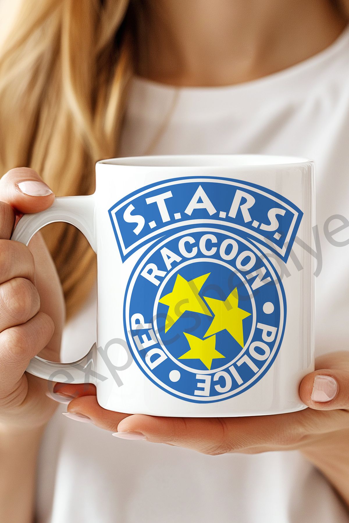 expreshediye Raccoon Police Department - Resident Evil Kupa Bardak