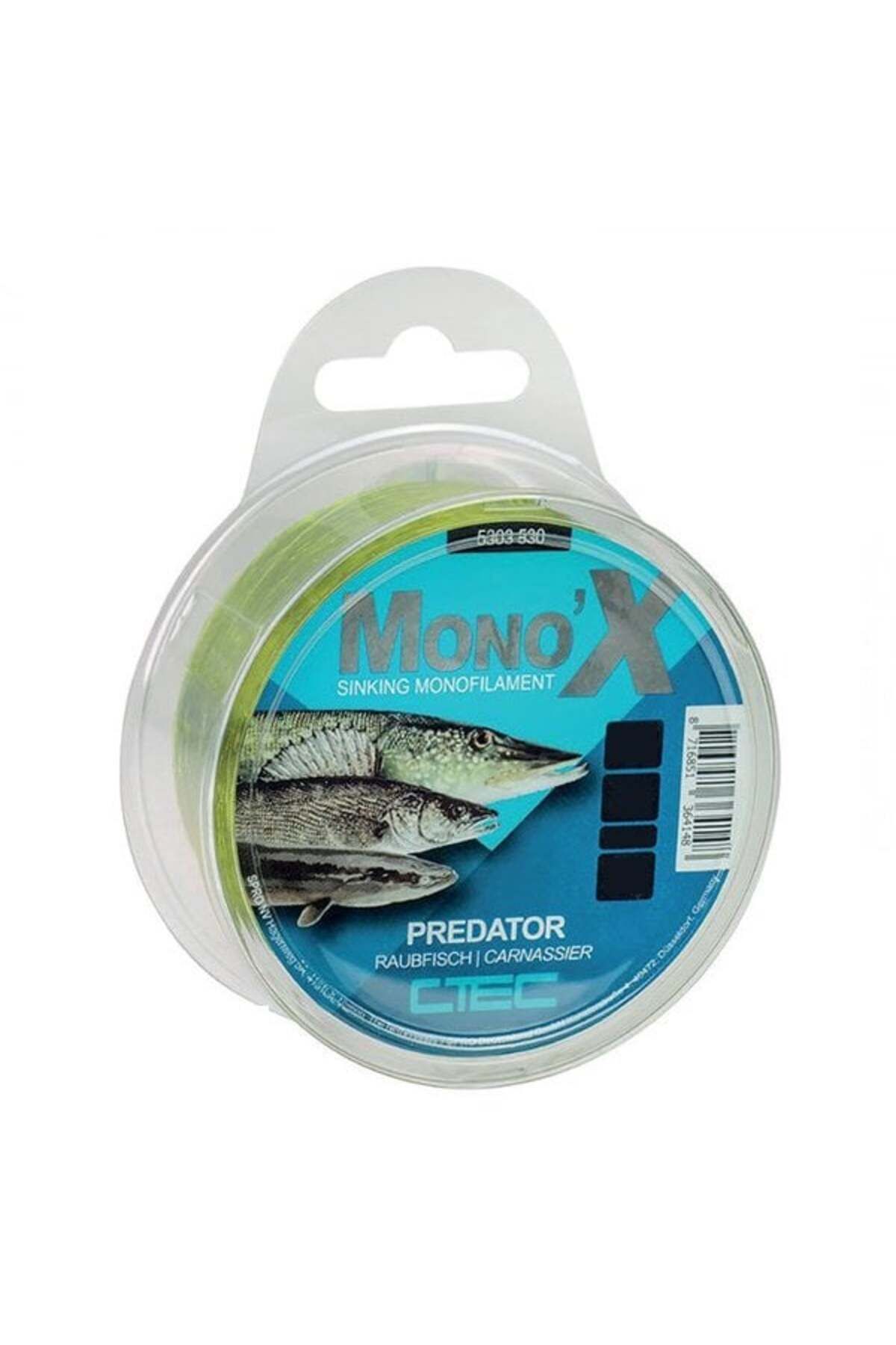 Spro Ctec Predator 400MT 0.30MM 7.6Kg Yeşil Misina