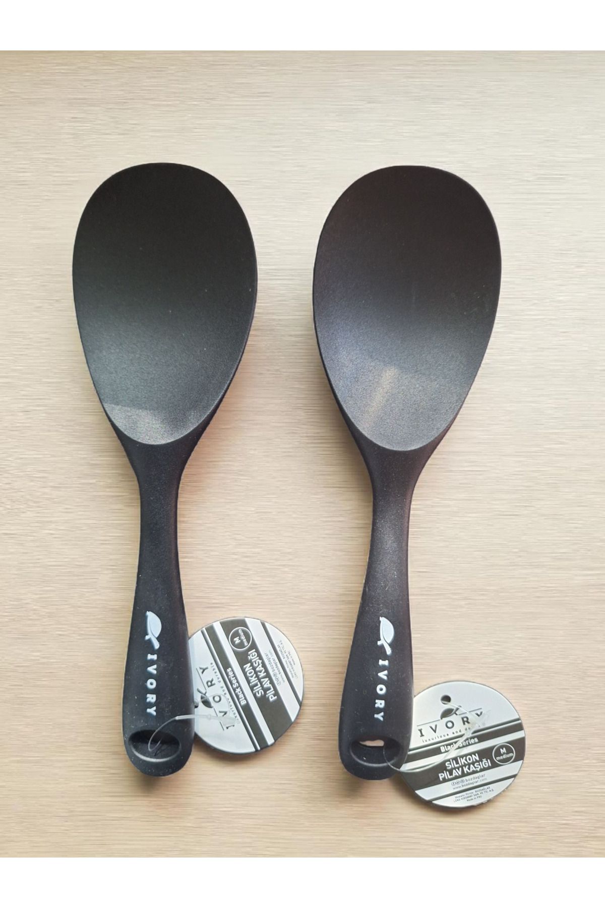 EMPA A V M IVORY YANMAZ YAPIŞMAZ 2'Lİ PİLAV KAŞIĞI