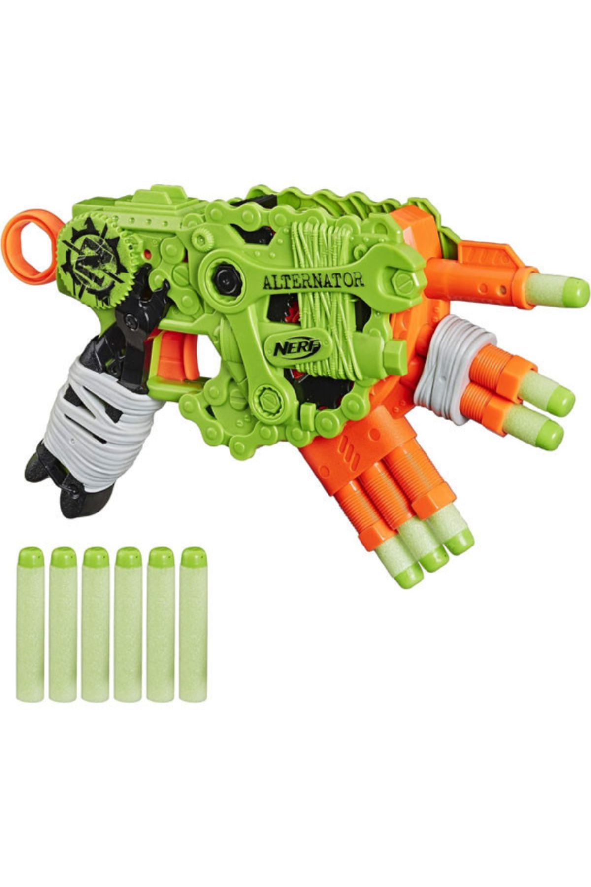Hasbro-Nerf Zombie Strike Alternator Blaster with 12 projectiles 3