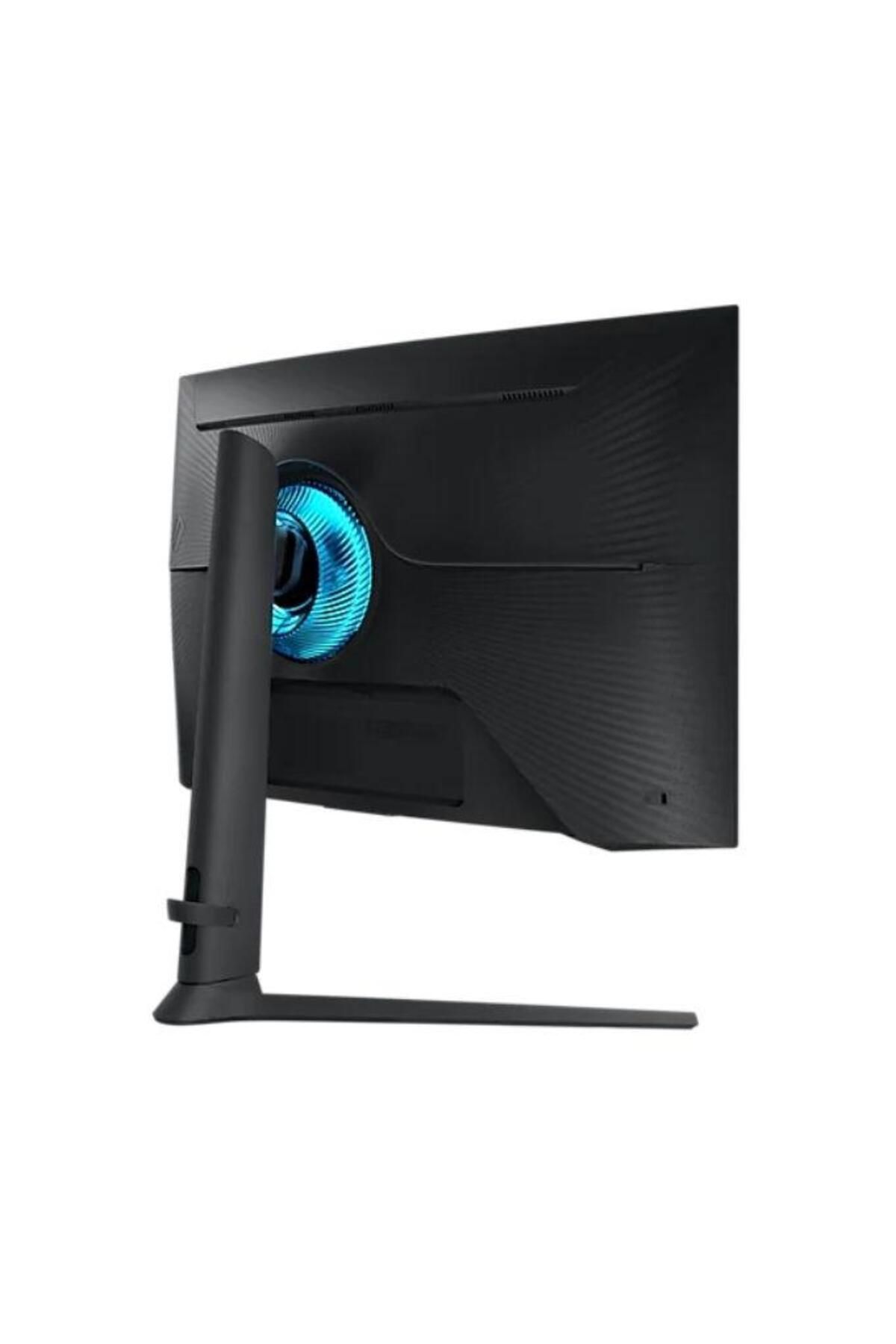 Samsung-Odyssey G6 27" Gaming Monitor, QHD, 240Hz, FreeSync, Curved, Pivot, LED VA Display 9