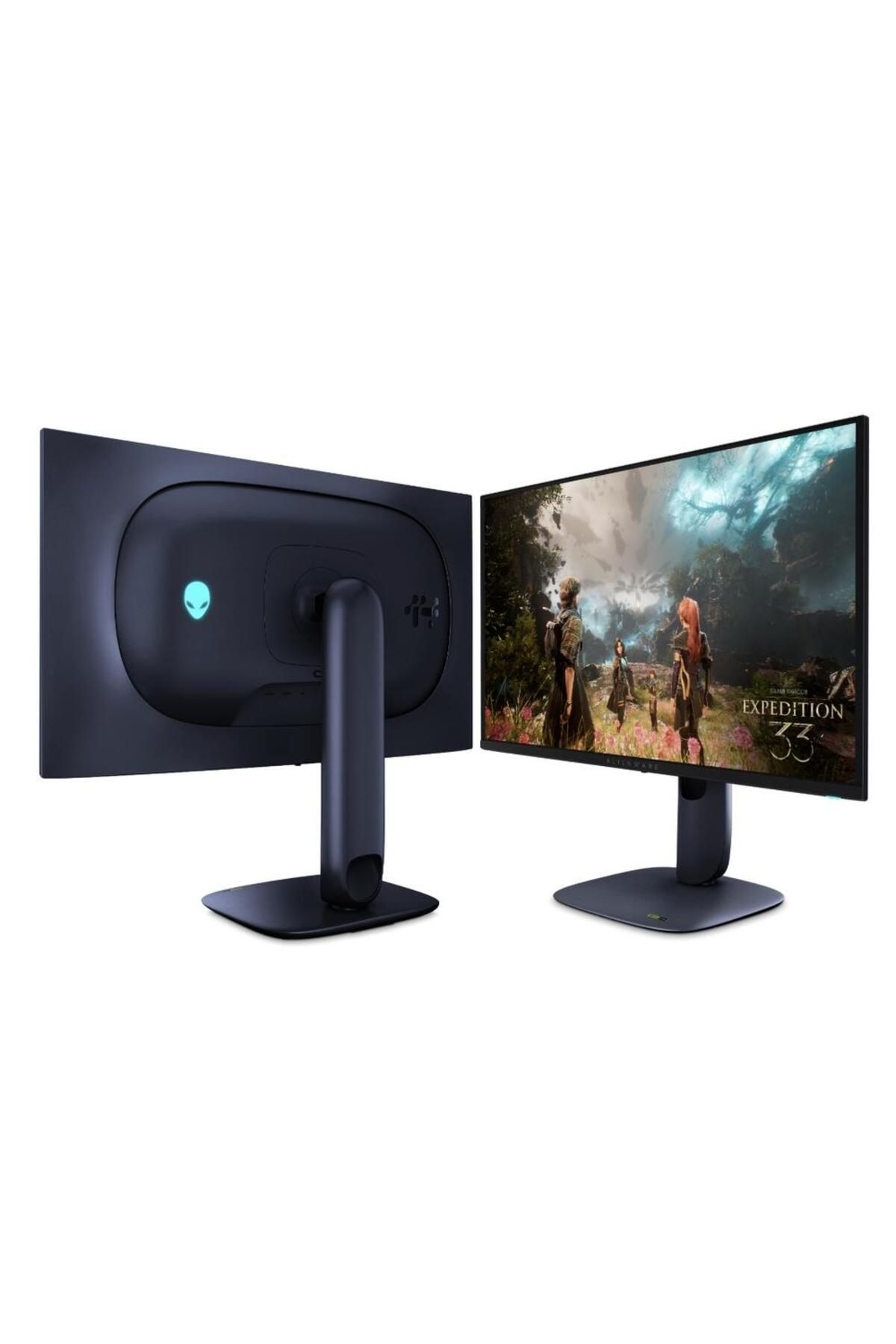 Dell-Monitor de gaming Alienware QD-OLED de 26,7" UHD 240Hz, HDMI, DP, Pivot, 0,03ms - Negru 8
