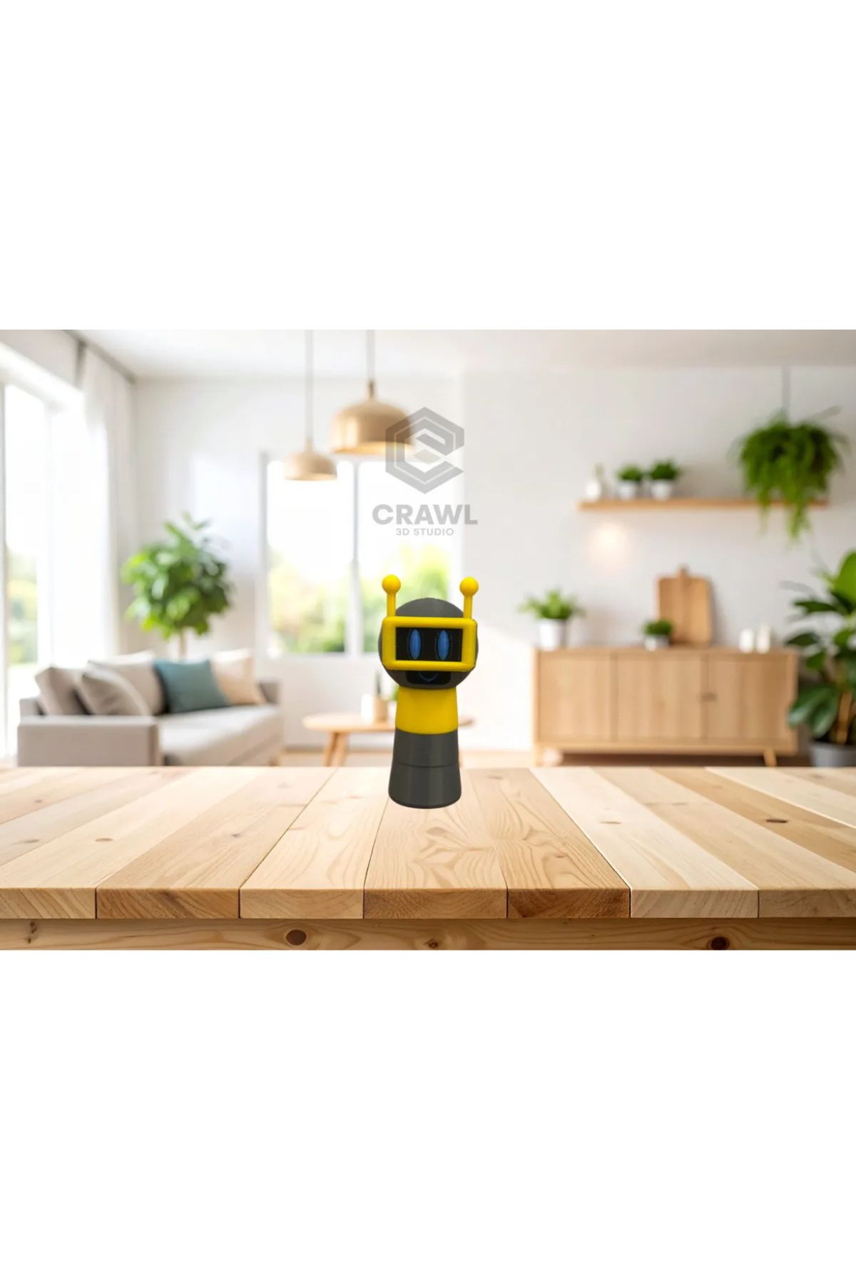 CRAWL 3D STUDIO Sprunki funbot 7cm figür tekli