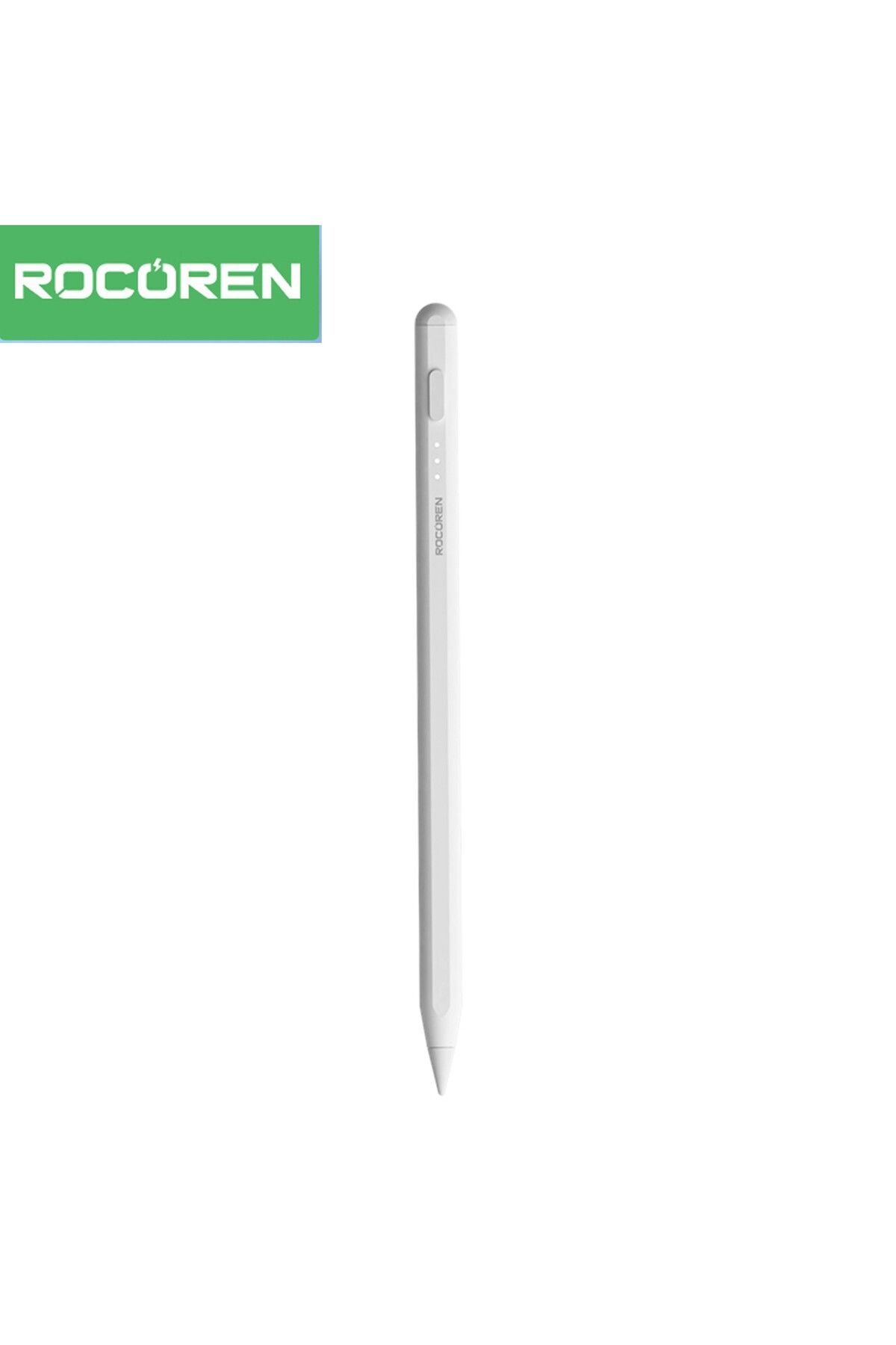 Rocoren Stylus iPad ve Android Tablet Uyumlu Avuç İçi Red Manyetik Eğime Duyarlı Yazı ve Çizim Kalem