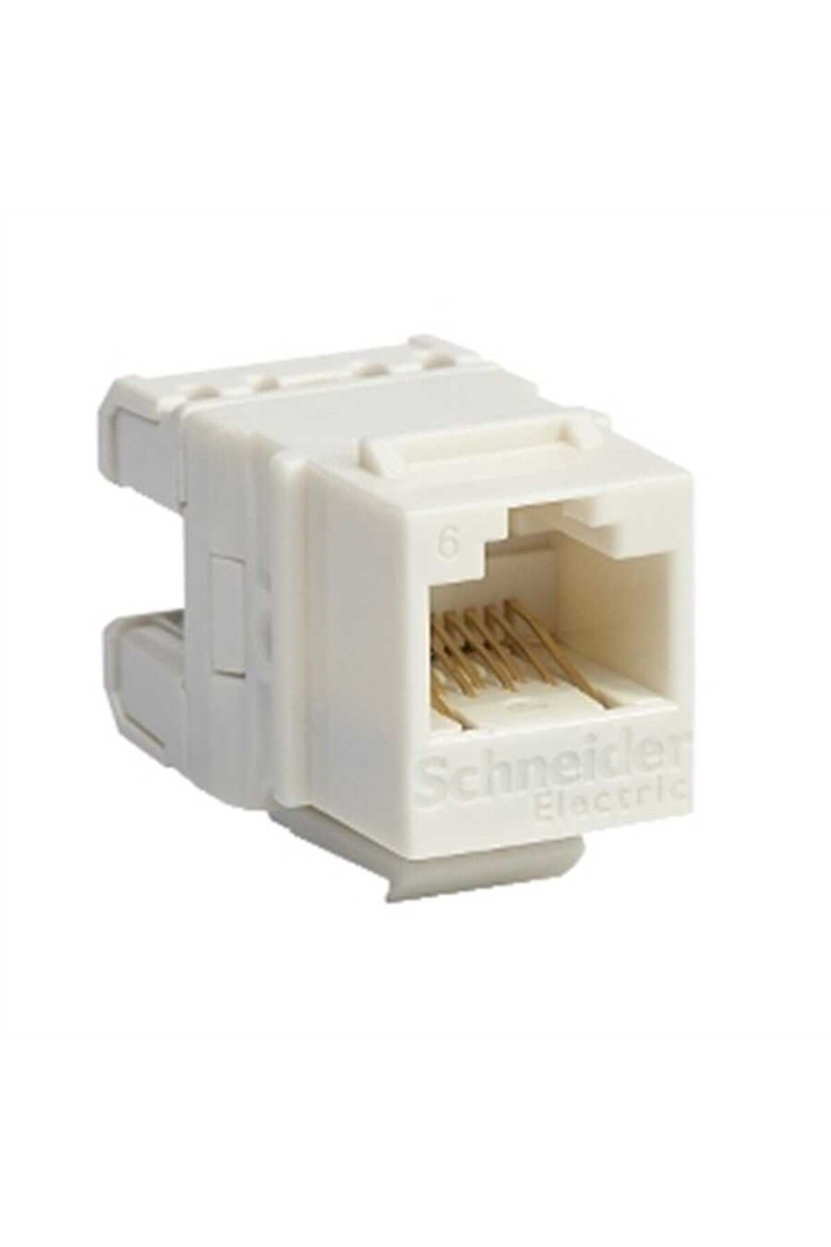 SCHNEIDER ETK45141 Pks Ultra-Kablo Kanalı İçin Veri Soketi-1 Rj45 Cat6 Utp-Beyaz