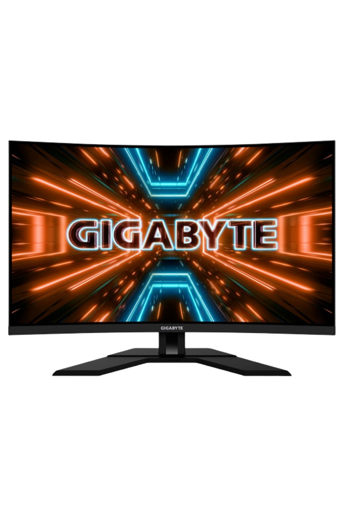 Gigabyte-Gigabyte 31.5" M32UC Curved Gaming Monitor Ultra HD 144Hz 1ms VA, FreeSync, HDR400, Black 1