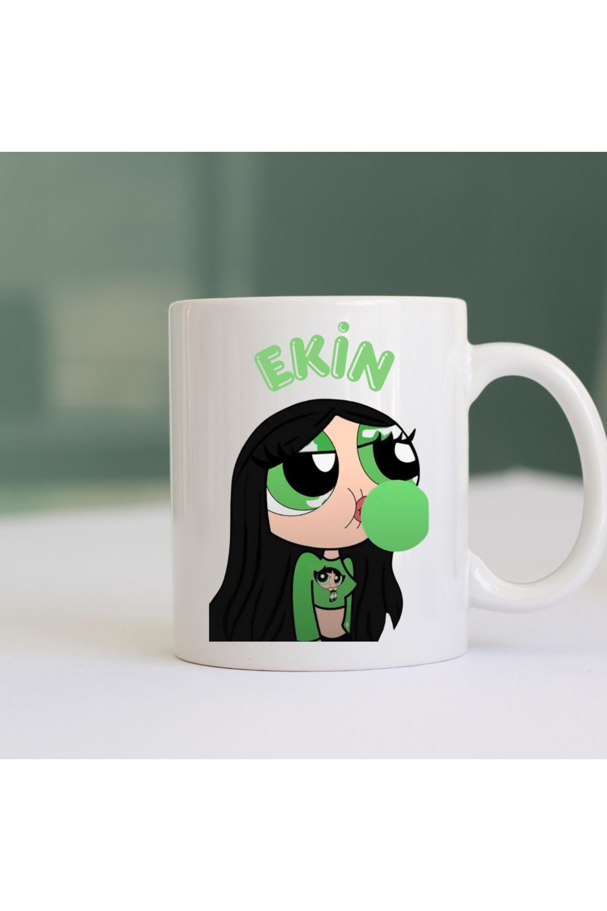 photonom Kişiye Özel Kupa Hediyelik Power Puff Girls Temalı