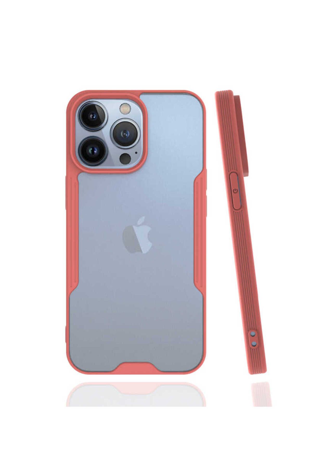 halkhouse Apple iPhone 13 Pro Kılıf Esnek Yumuşak Renkli Silikon Kamera Korumalı Kapak Parf