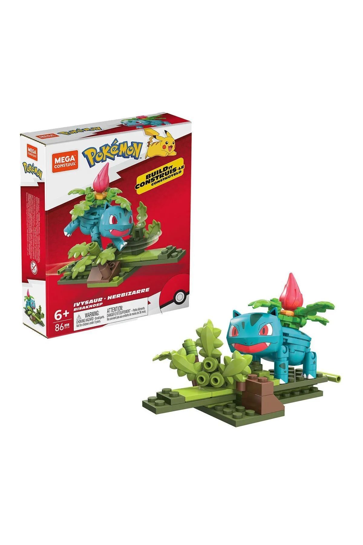 Greatmark HDL84 Pokemon 86 Parça Yapı Blokları Mega Oyuncak