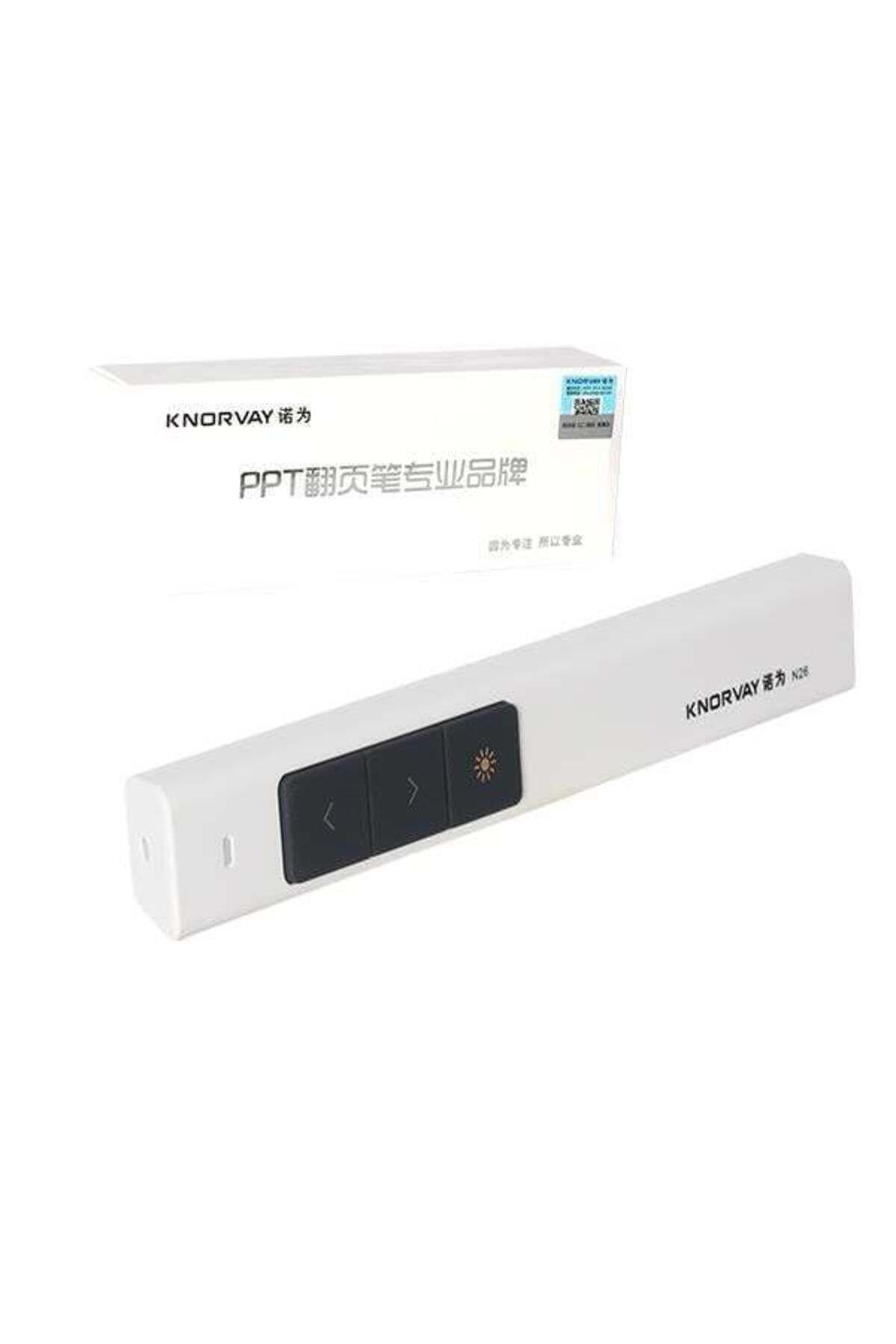 Emperium Norwii N26 2.4Ghz USB Kablosuz Profesyonel Sunum Kumandası (100M Kırmızı Lazer Menzil)